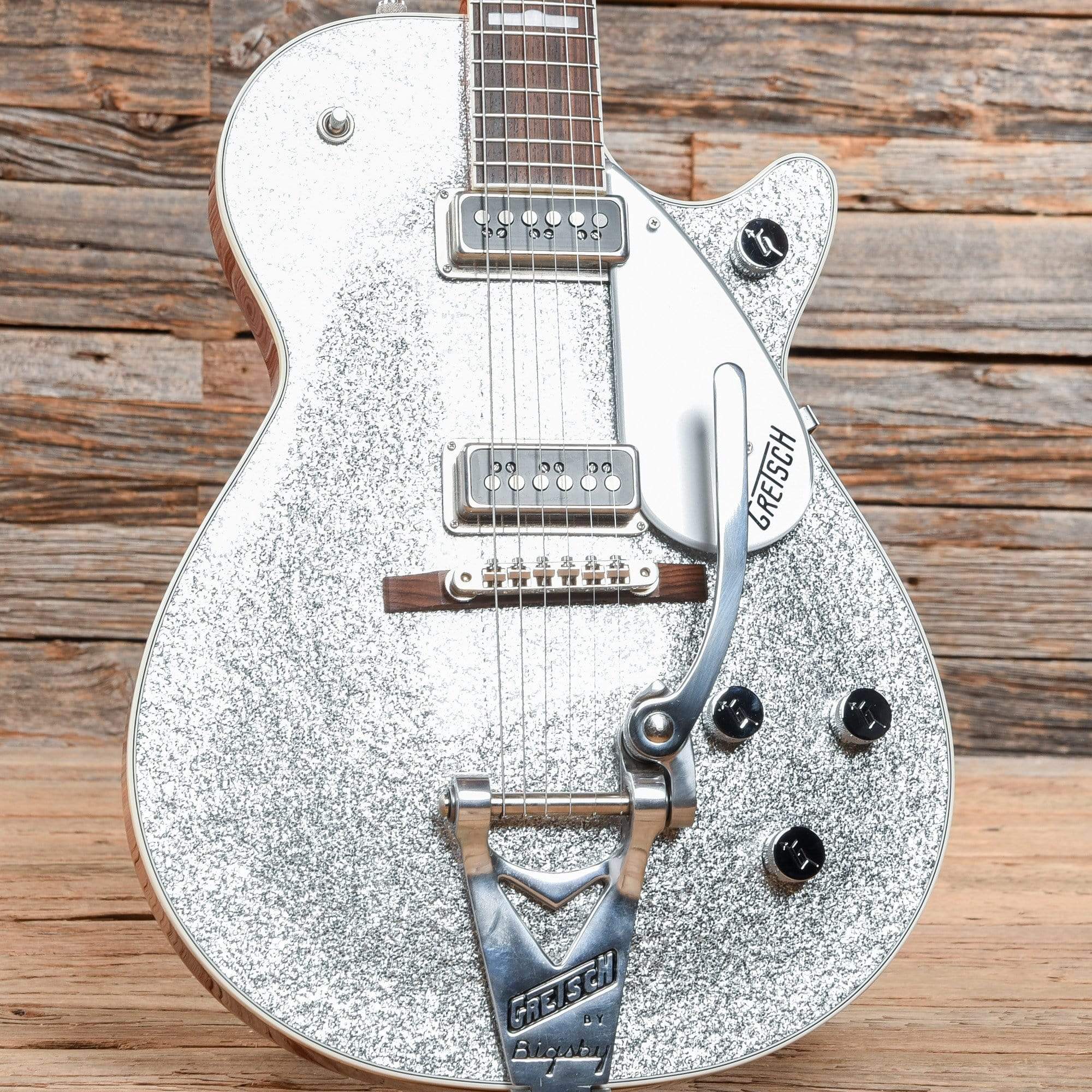 Gretsch G6129T-1957 Silver Jet Silver Sparkle 2013 Electric Guitars / Solid Body
