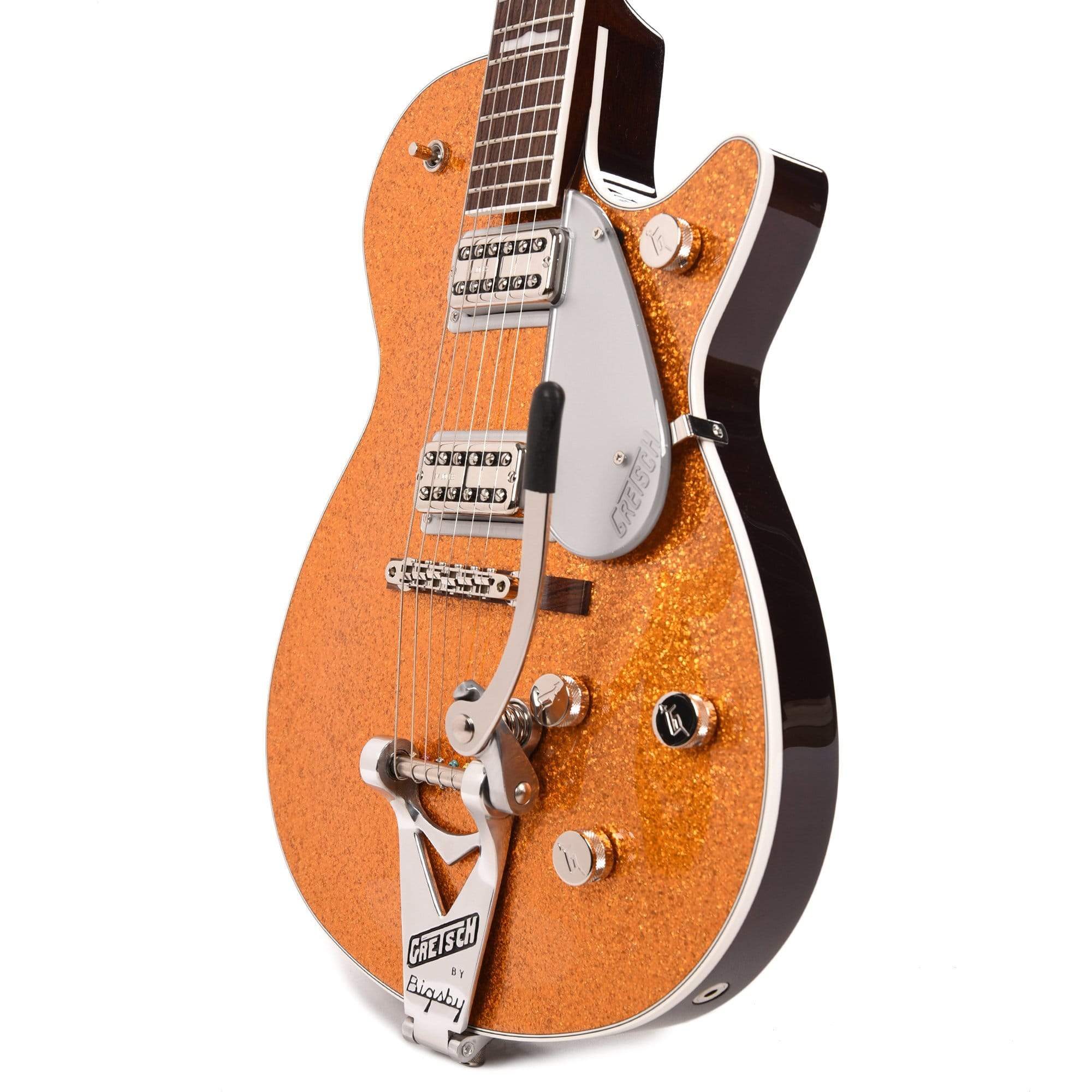 Gretsch G6129T-89VS Vintage Select '89 Sparkle Jet Gold Sparkle w/Bigsby Electric Guitars / Solid Body