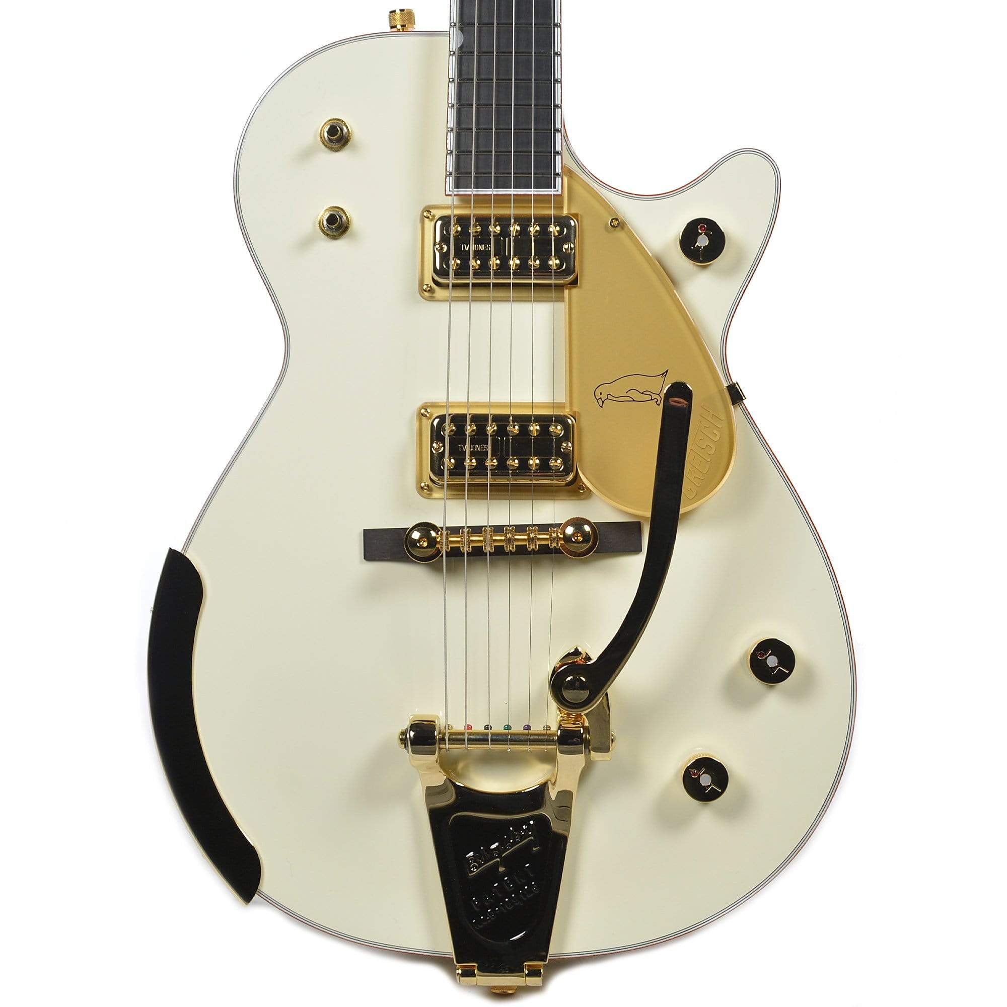 Gretsch G6134T-58 Vintage Select Edition 58 Penguin Vintage White w/Bigsby Electric Guitars / Solid Body
