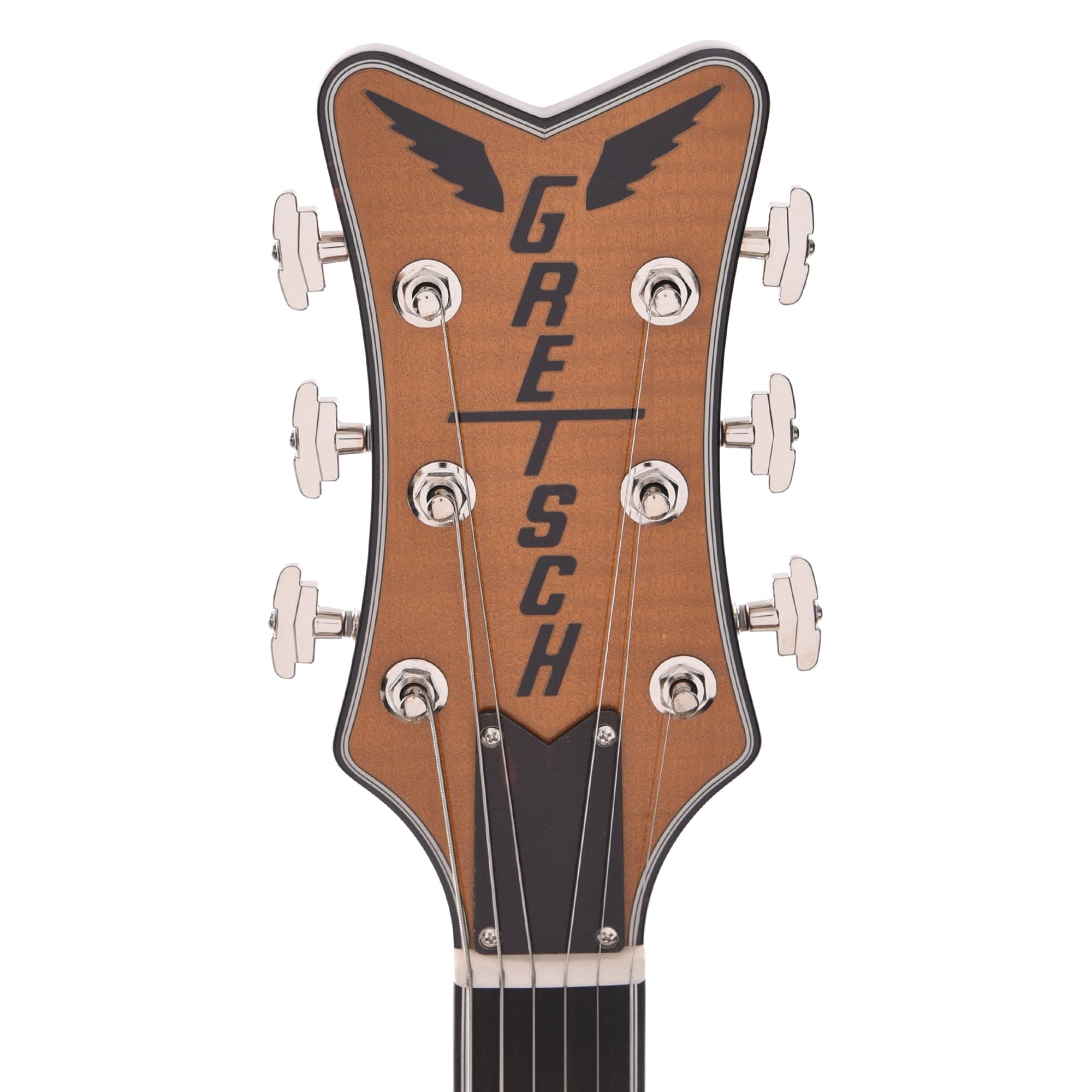 Gretsch G6134TFM-NH Nigel Hendroff Signature Penguin Amber Flame Electric Guitars / Solid Body