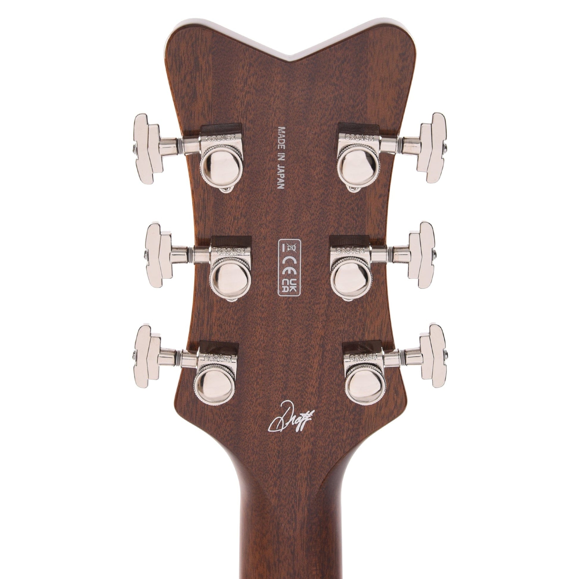 Gretsch G6134TFM-NH Nigel Hendroff Signature Penguin Amber Flame Electric Guitars / Solid Body