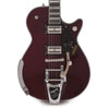 Gretsch G6134TFM-NH Nigel Hendroff Signature Penguin Dark Cherry Metallic Flame Electric Guitars / Solid Body