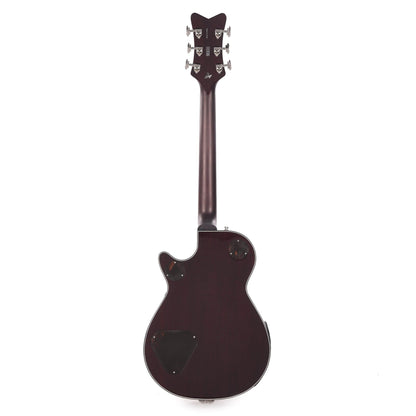 Gretsch G6134TFM-NH Nigel Hendroff Signature Penguin Dark Cherry Metallic Flame Electric Guitars / Solid Body