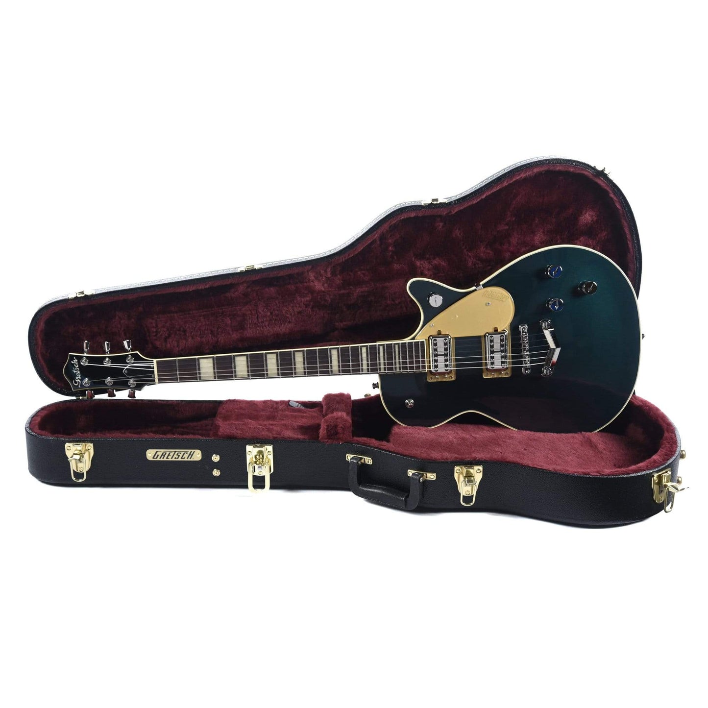 Gretsch G6228 Players Edition Jet BT Cadillac Green Metallic Electric Guitars / Solid Body