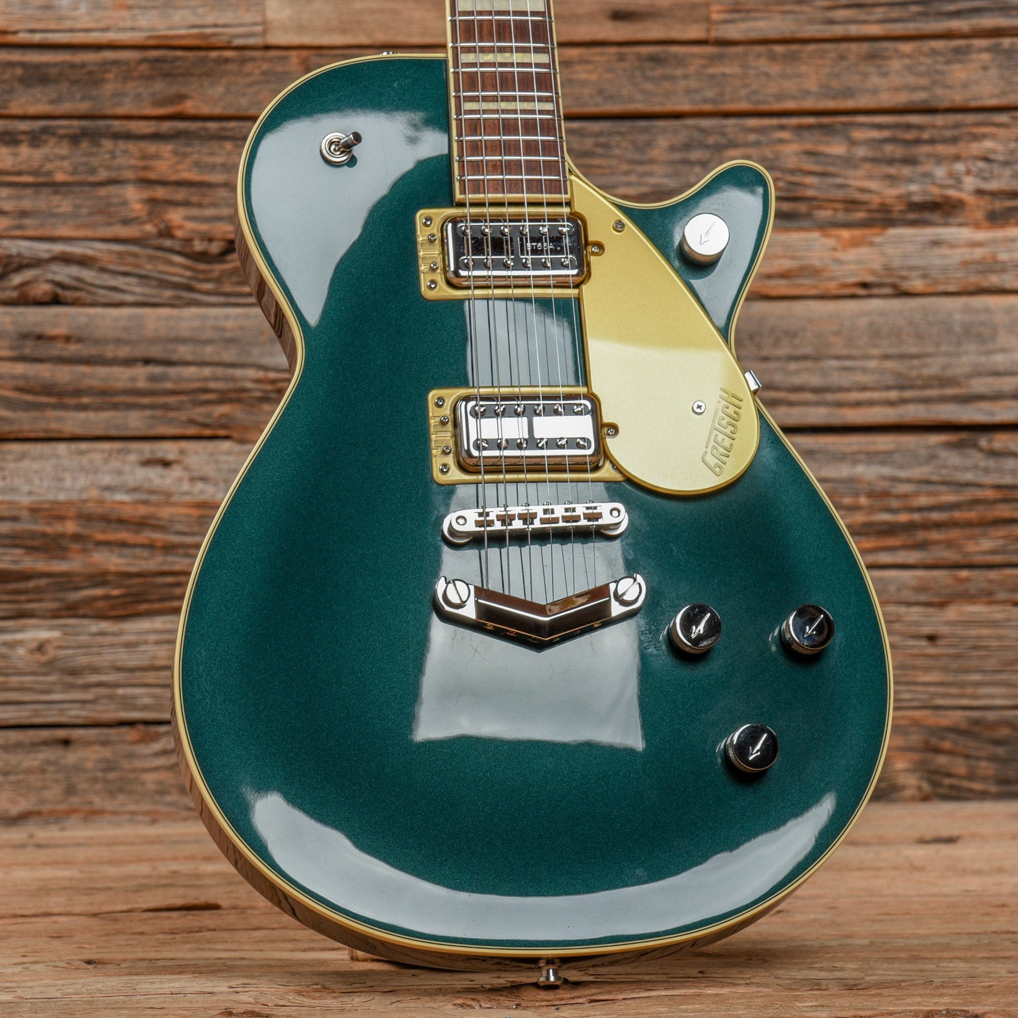 Gretsch G6228 Players Edition Jet BT with V-Stoptail Cadillac Green 2020 Electric Guitars / Solid Body
