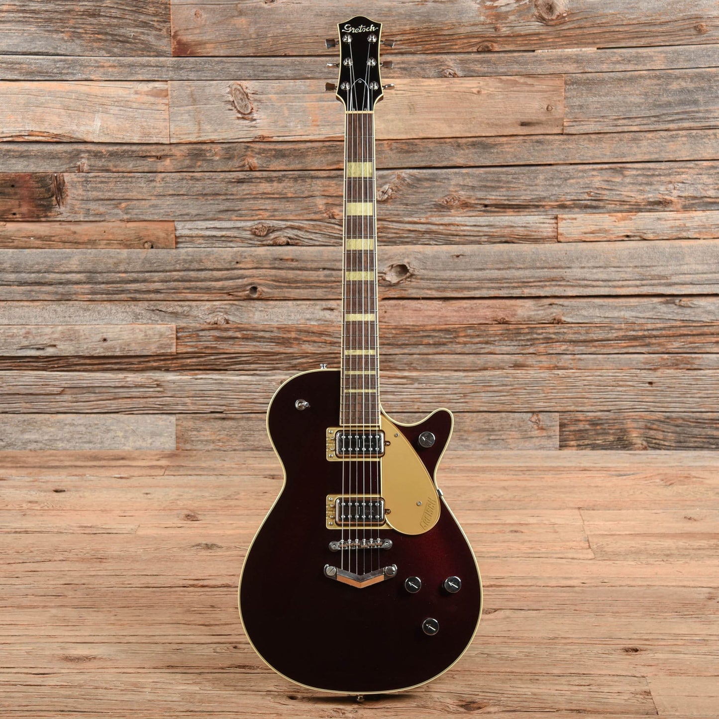 Gretsch G6228 Players Edition Jet BT with V-Stoptail Dark Cherry Metallic 2018 Electric Guitars / Solid Body