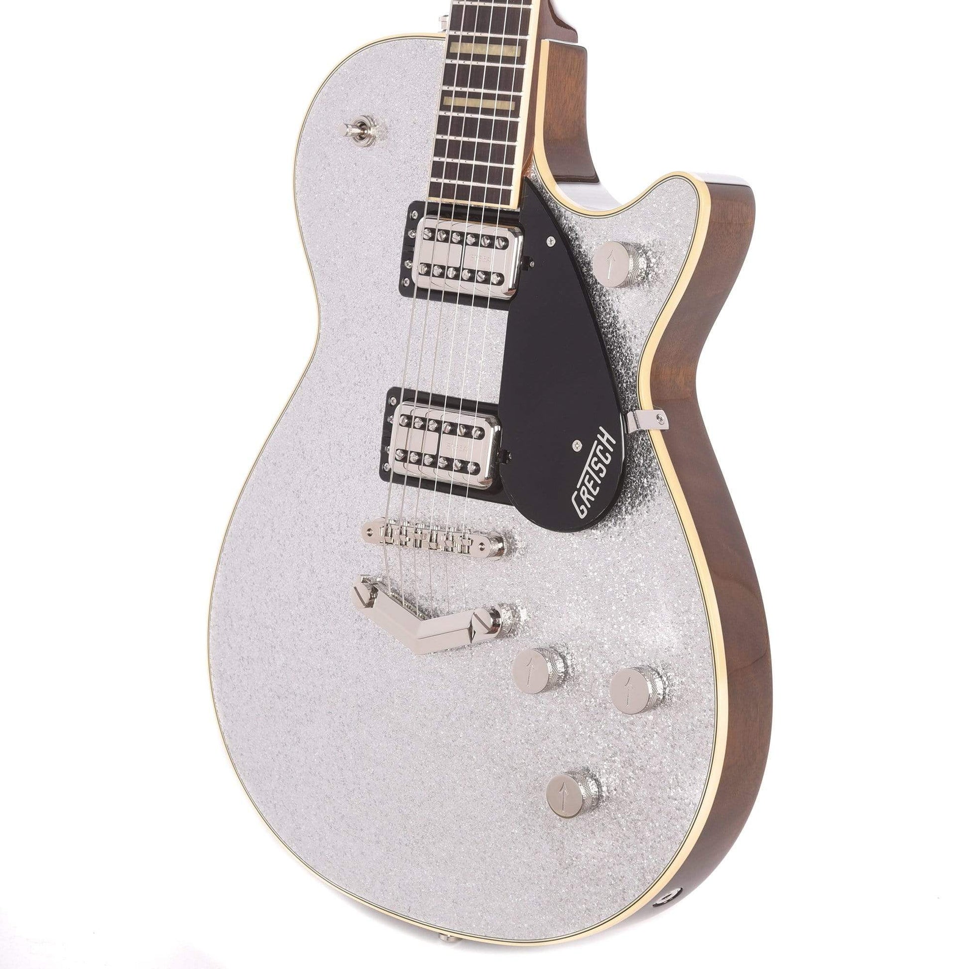 Gretsch G6229 Jet BT Silver Sparkle w/V-Stoptail Electric Guitars / Solid Body