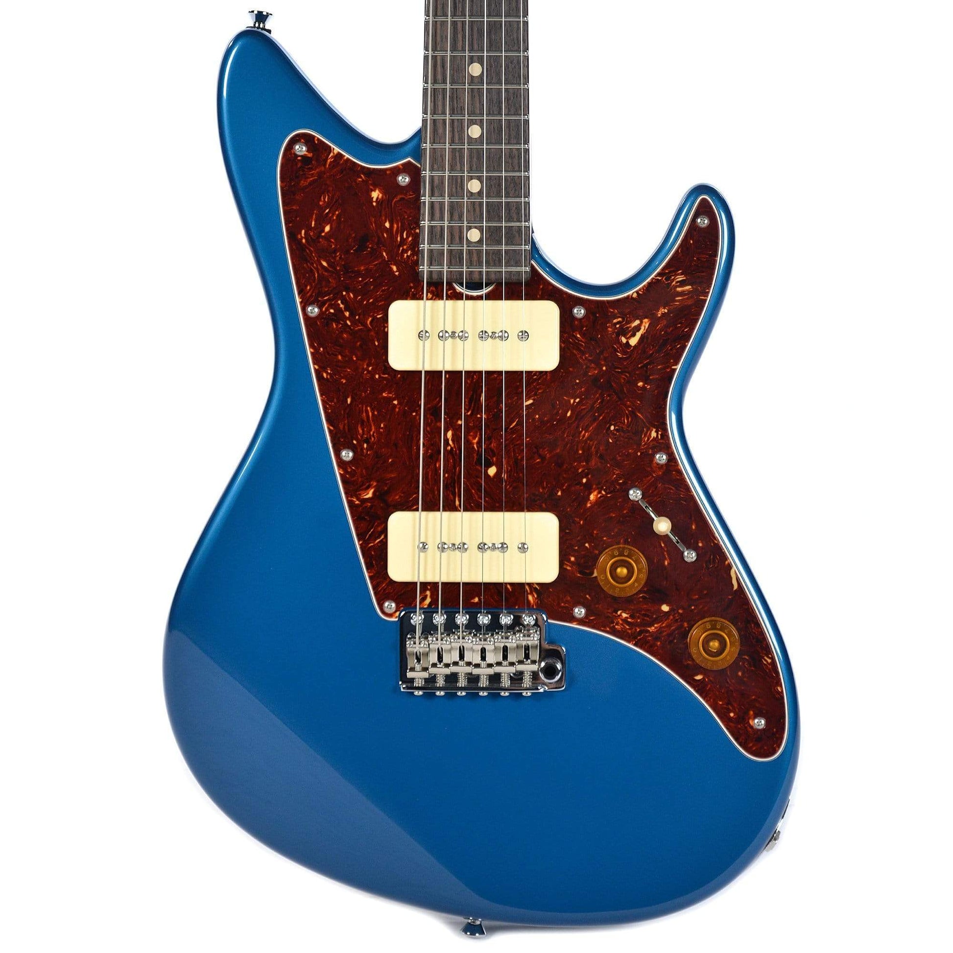 Grosh ElectraJet Lake Placid Blue RW w/G-90 Pickups & Hardshell Case Electric Guitars / Solid Body