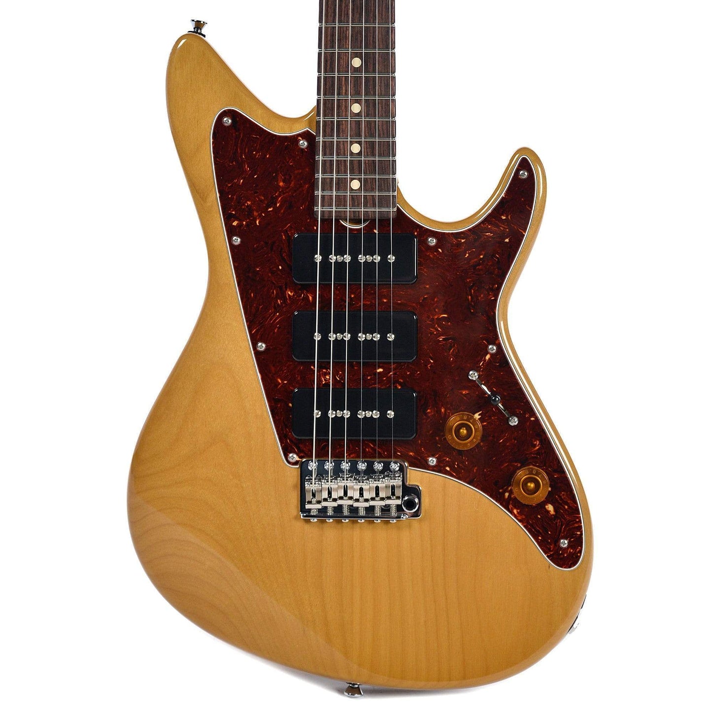 Grosh ElectraJet Vintage Natural RW w/G-90 Pickups & Hardshell Case Electric Guitars / Solid Body