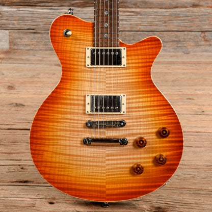 Grosh Guitars Set Neck Flamed Natural Burst Electric Guitars / Solid Body