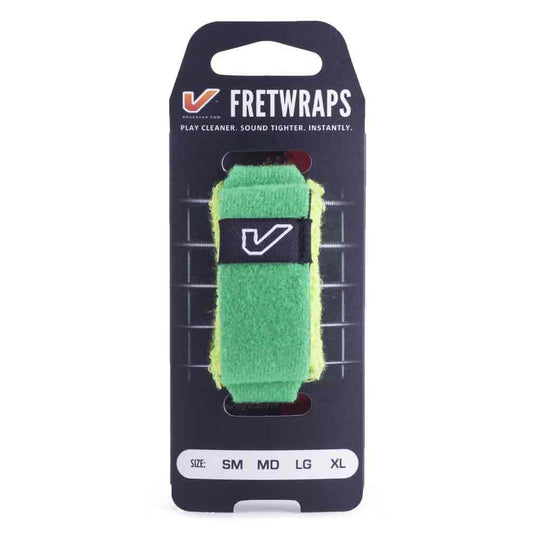 Gruv Gear FretWraps HD Leaf Green Guitar String Muter 1-Pack Medium Accessories / Capos