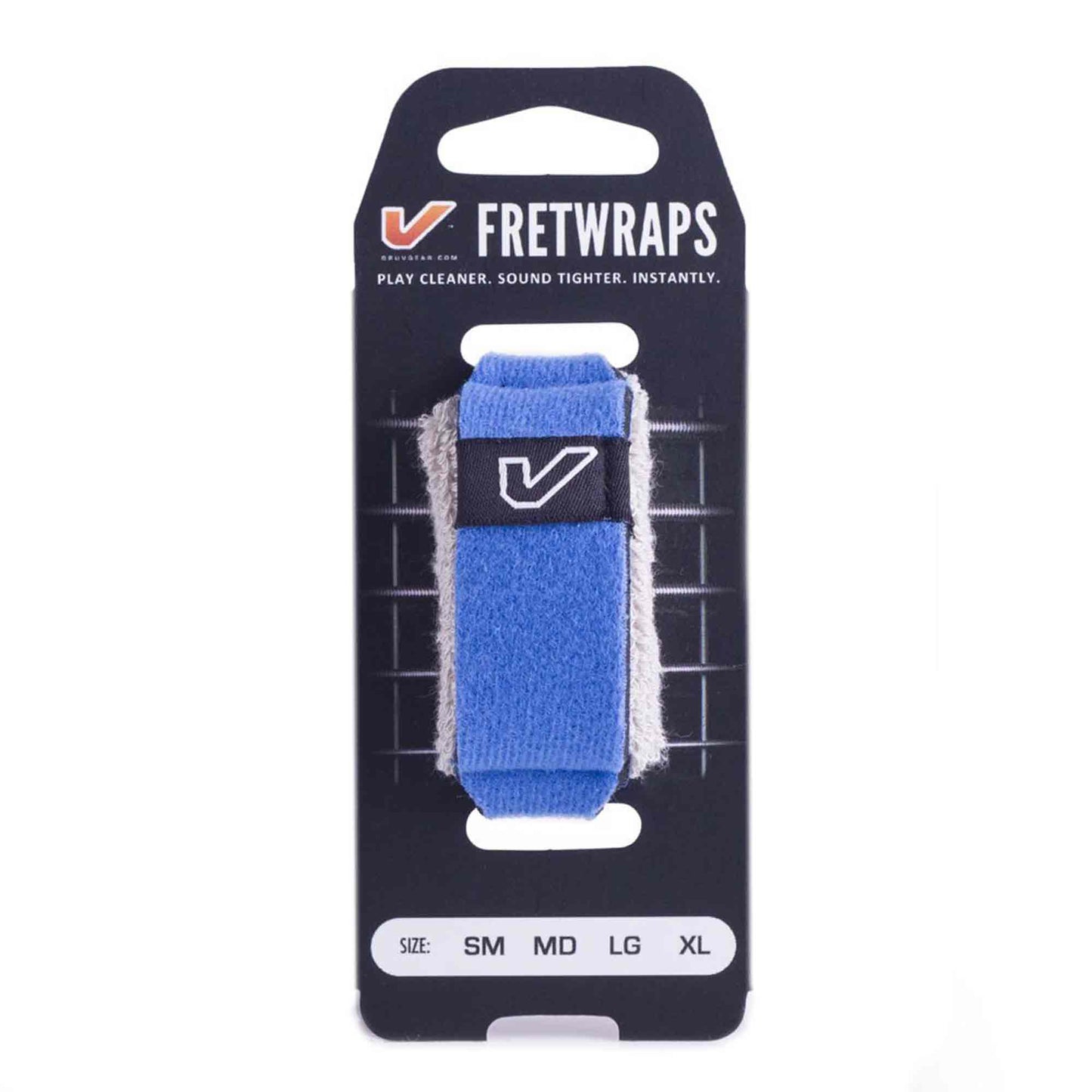 Gruv Gear FretWraps HD Sky Blue Guitar String Muter 1-Pack Medium Accessories / Capos
