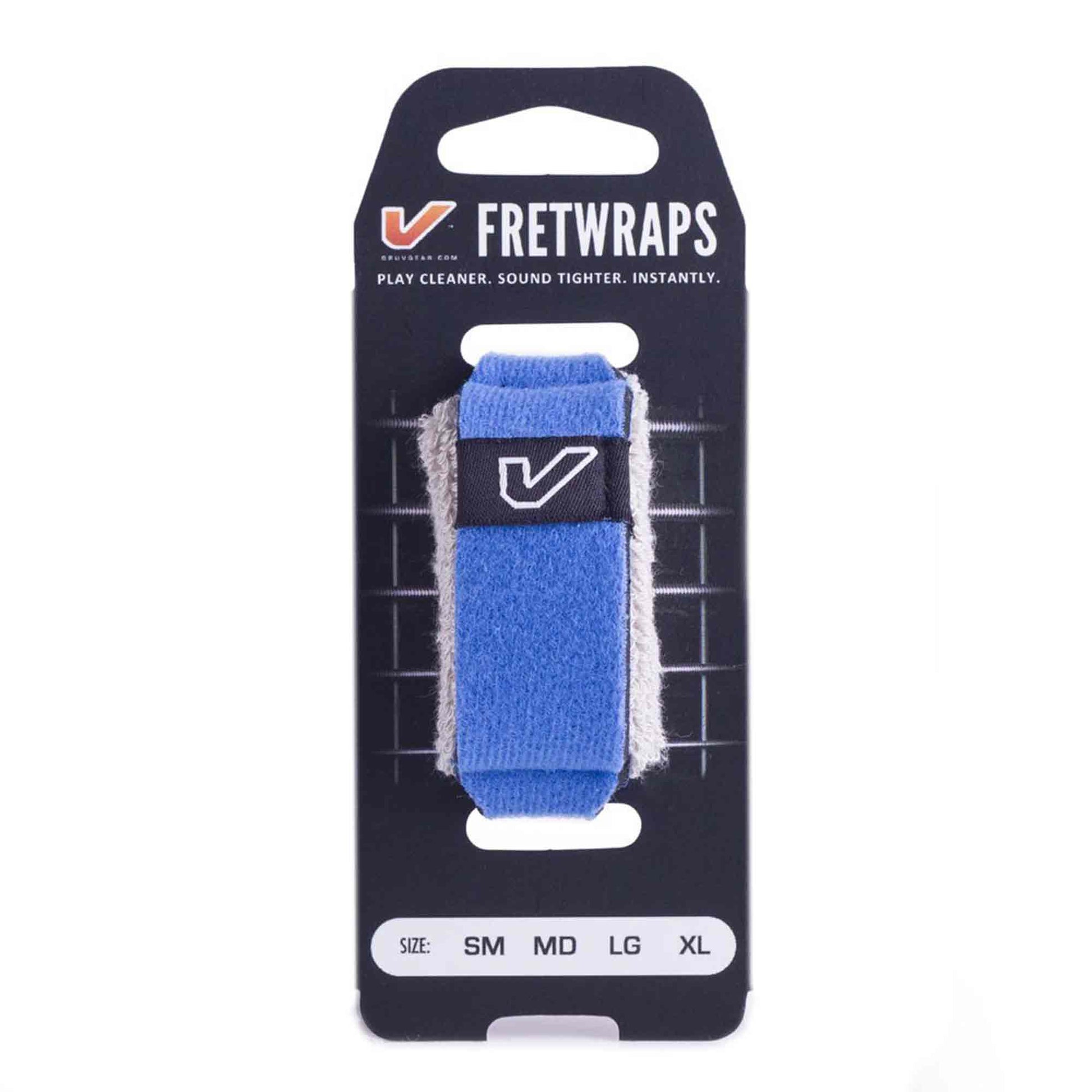 Gruv Gear FretWraps HD Sky Blue Guitar String Muter 1-Pack Medium Accessories / Capos