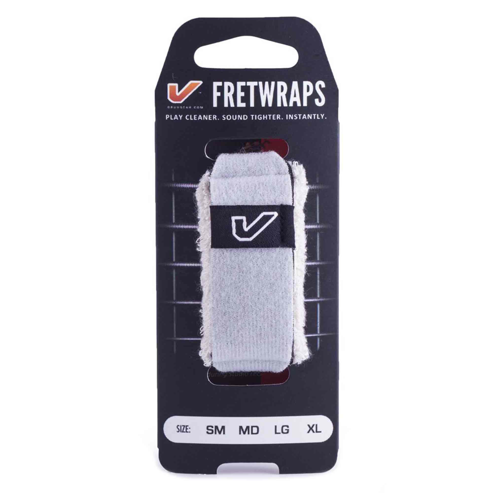 Gruv Gear FretWraps HD Stone White Guitar String Muter 1-Pack Medium ...