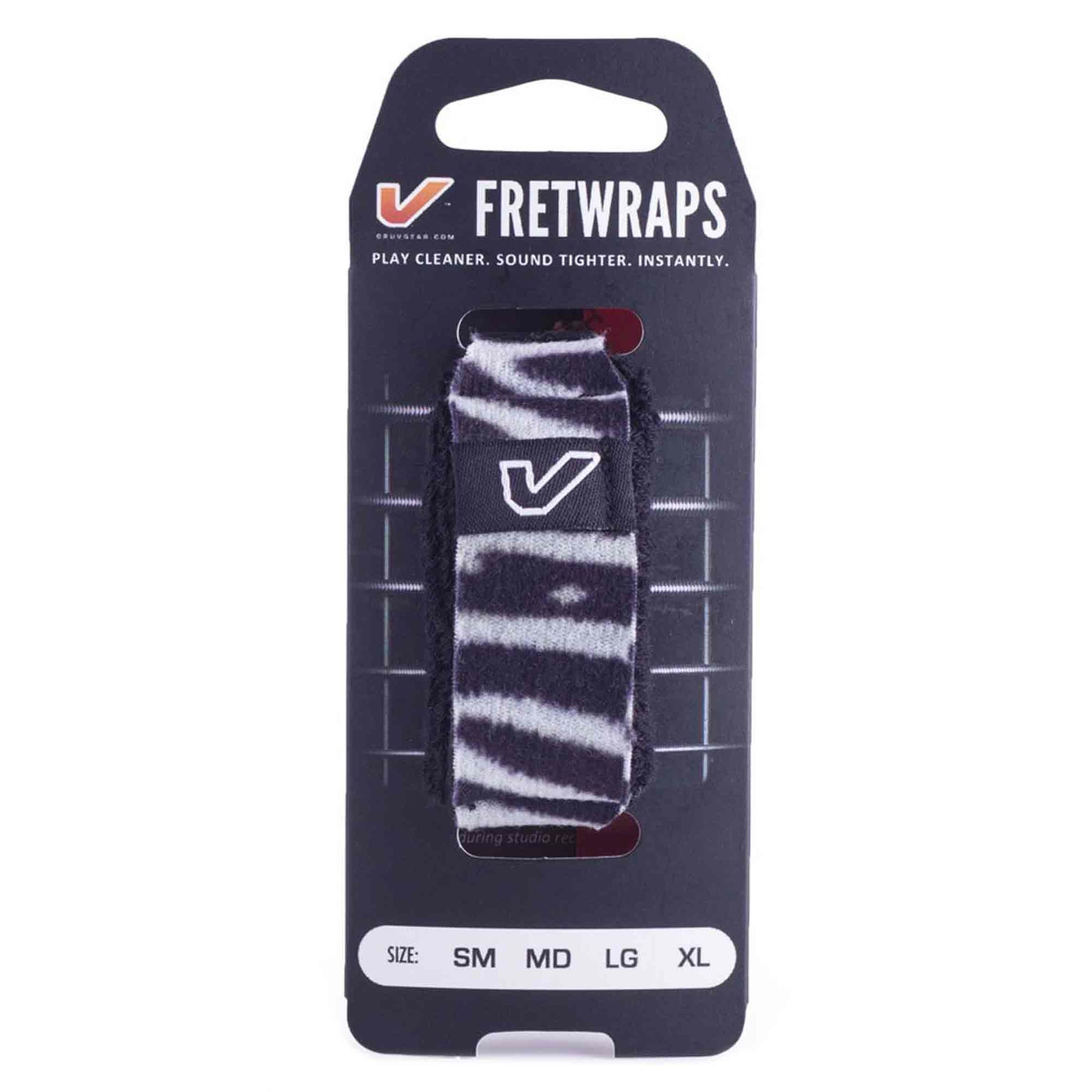 Gruv Gear FretWraps Wild Zebra Guitar String Muter 1-Pack Small