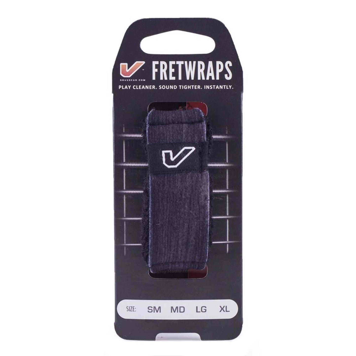 Gruv Gear FretWraps Wood Ebony Guitar String Muter 1-Pack Medium Accessories / Capos