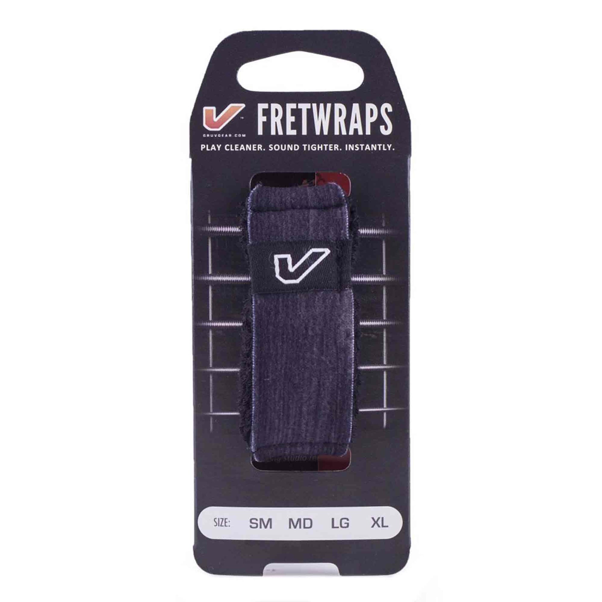 Gruv Gear FretWraps Wood Ebony Guitar String Muter 1-Pack Small Accessories / Capos