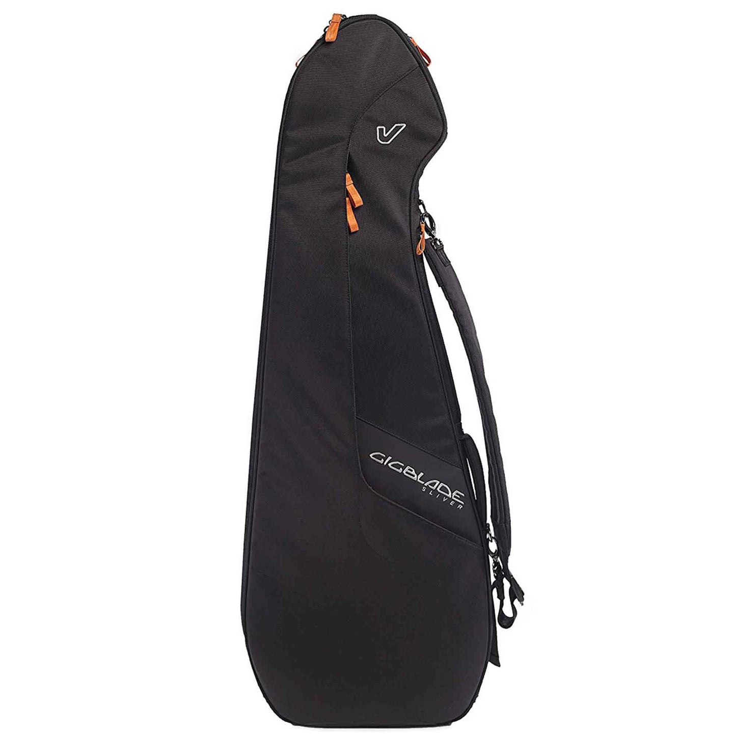 Gruv Gear Sliver Case for Electric Guitar Black Accessories / Cases and Gig Bags / Guitar Cases