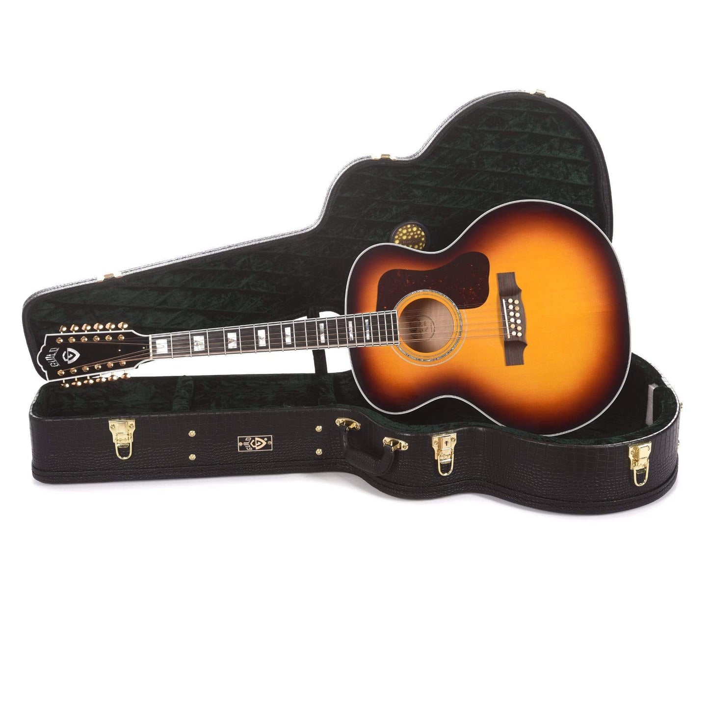 Guild F-512 Maple Antique Sunburst Acoustic Guitars / 12-String