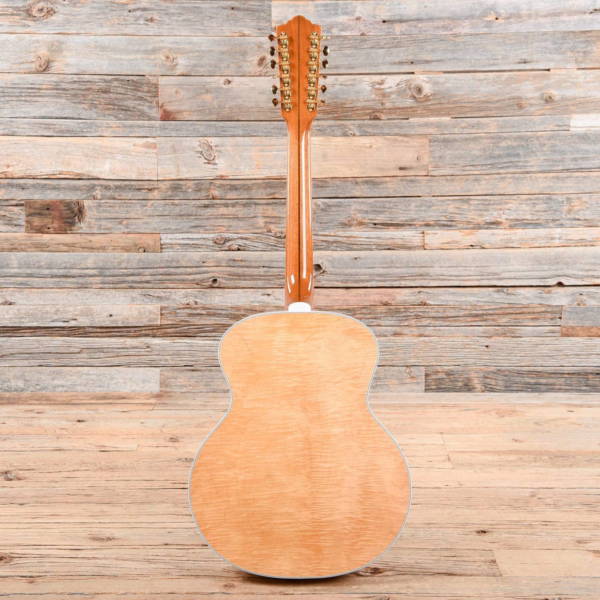 Guild USA F-512 Maple Jumbo 12-String Blonde Acoustic Guitars / 12-String