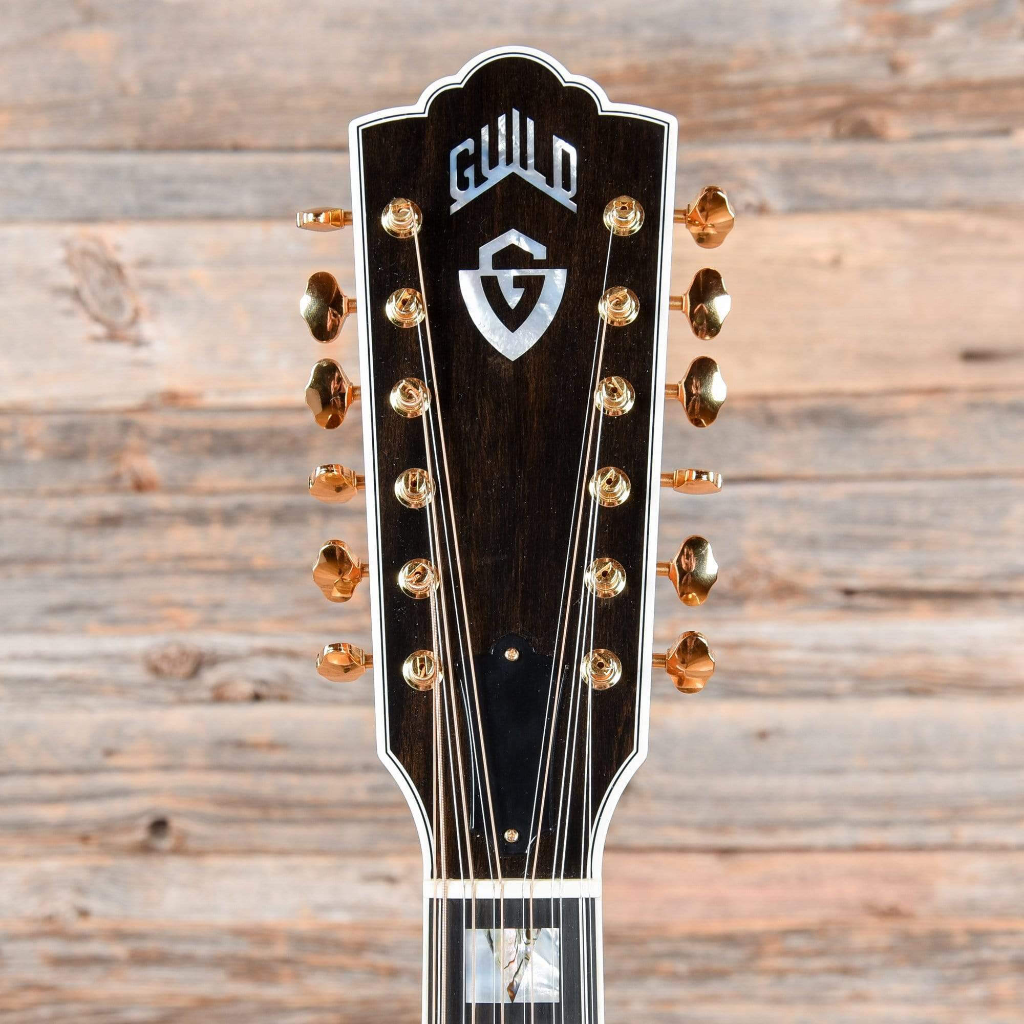 Guild USA F-512 Maple Jumbo 12-String Blonde Acoustic Guitars / 12-String