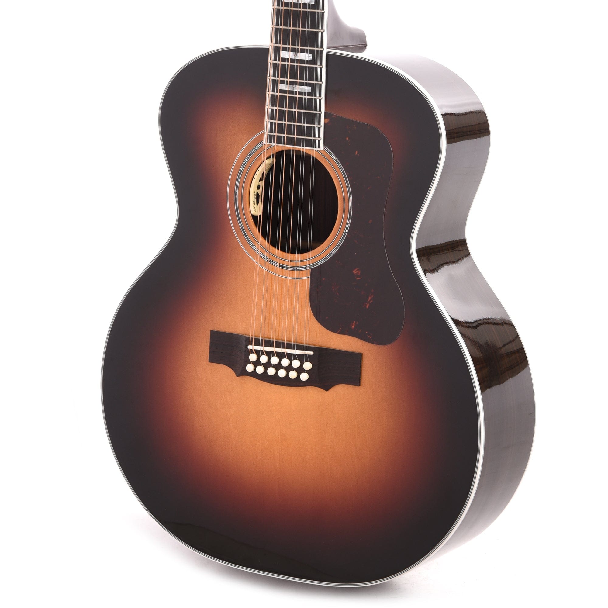 Guild USA F-512E Jumbo 12-String Sitka/Rosewood Antique Burst Acoustic Guitars / 12-String