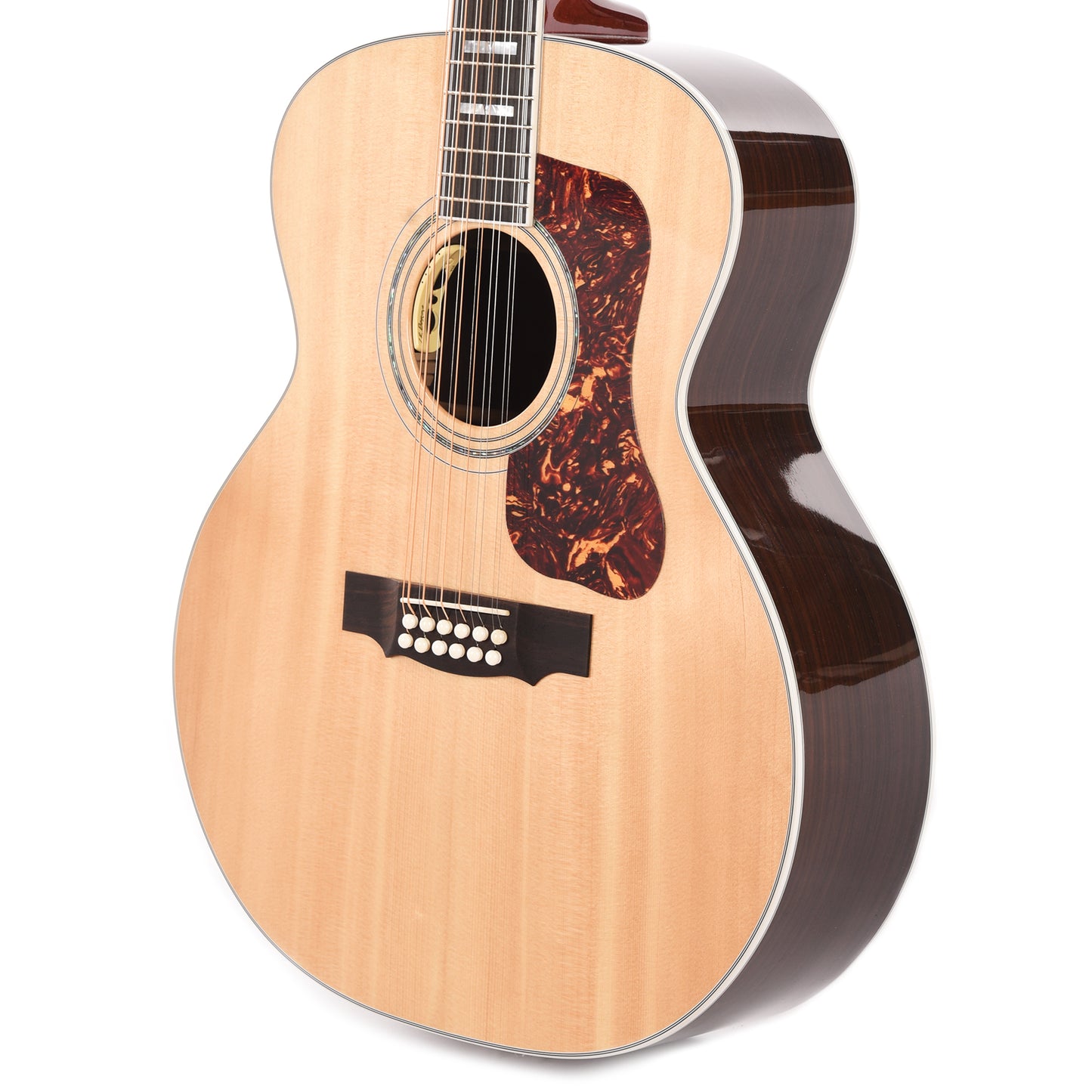 Guild USA F-512E Jumbo 12-String Sitka/Rosewood Natural Acoustic Guitars / 12-String