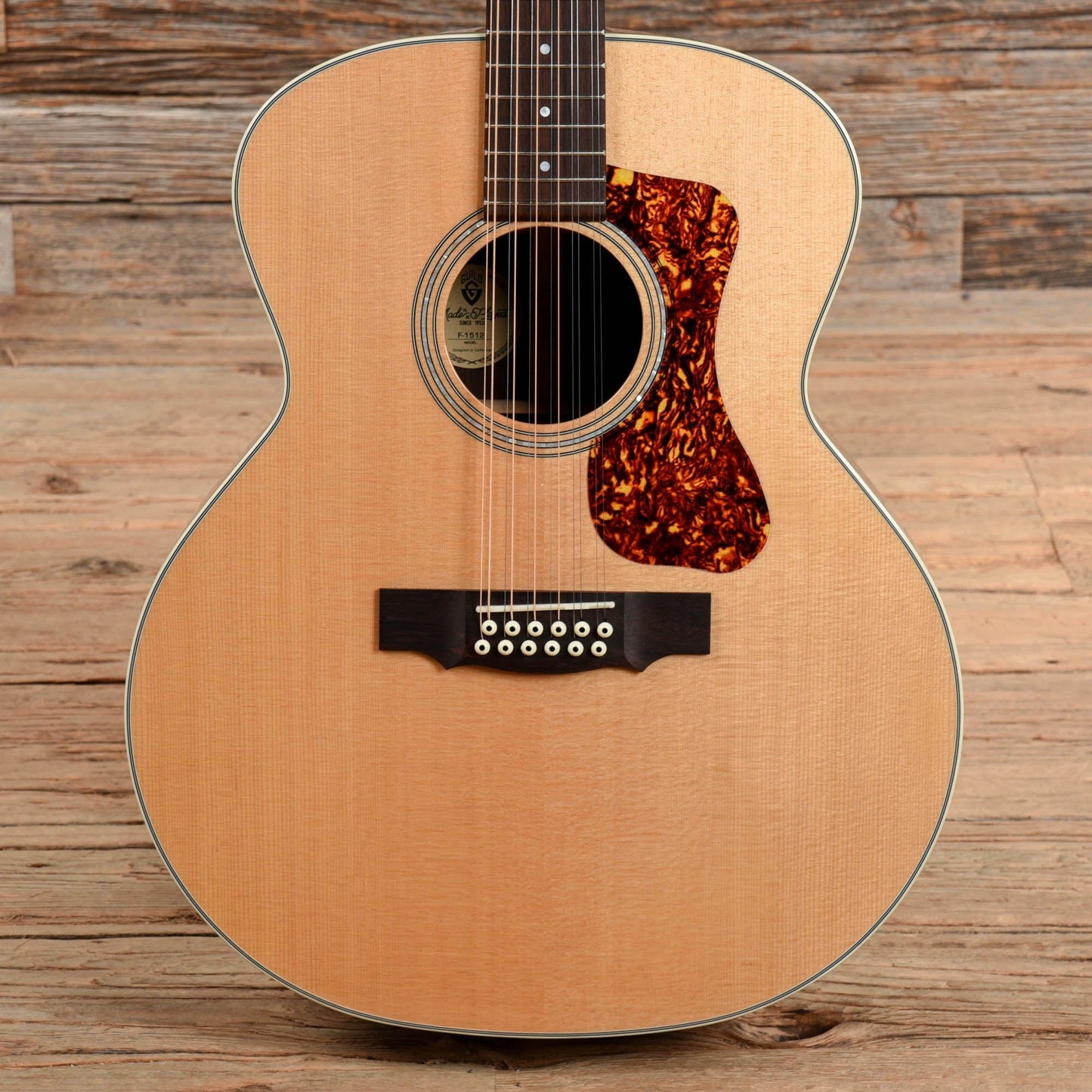 Guild Westerly Collection F-1512 Natural Acoustic Guitars / 12-String