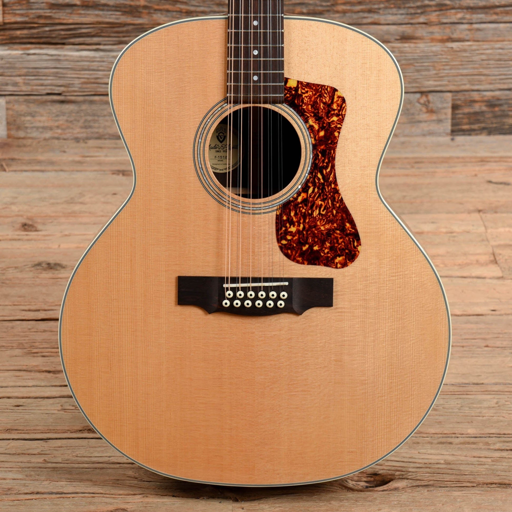 Guild Westerly Collection F-1512 Natural Acoustic Guitars / 12-String