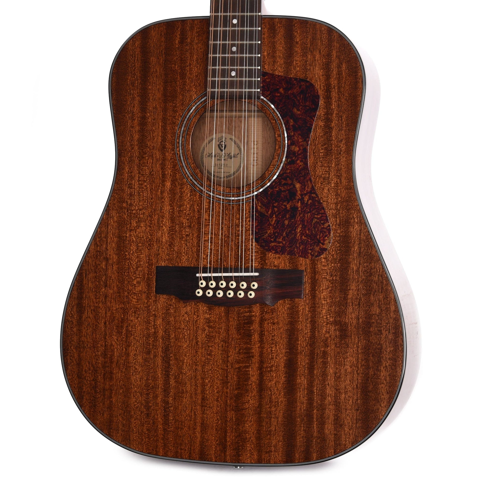 Guild Westerly D-1212 Dreadnought 12-String Mahogany Natural Gloss Acoustic Guitars / 12-String