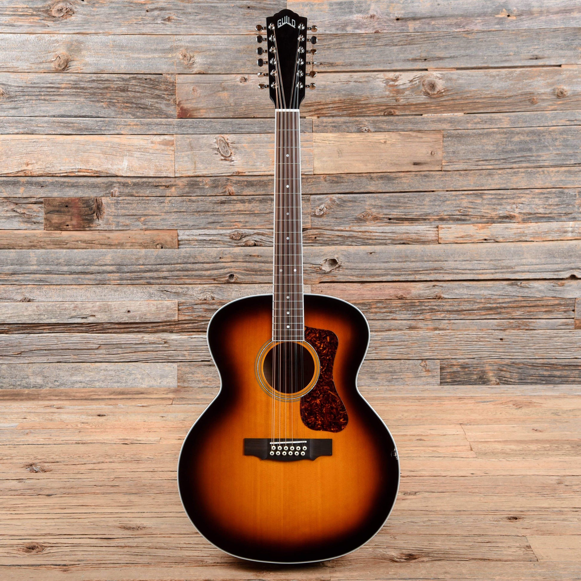 Guild Westerly F-2512E Archback Deluxe Maple Jumbo 12-String Antique Burst Acoustic Guitars / 12-String