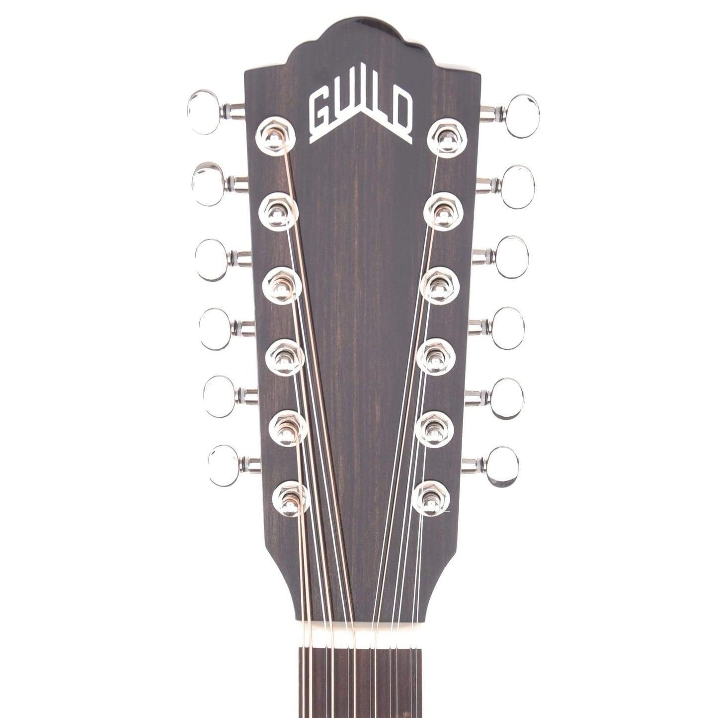 Guild Westerly F-2612CE Archback Deluxe Striped Ebony Dreadnought 12-String Antique Burst Acoustic Guitars / 12-String