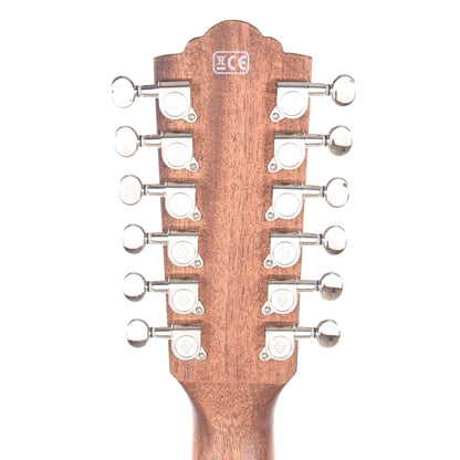 Guild Westerly F-2612CE Archback Deluxe Striped Ebony Dreadnought 12-String Antique Burst Acoustic Guitars / 12-String