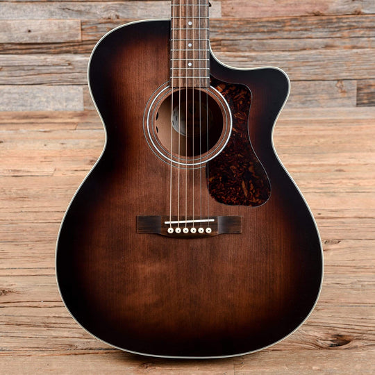 Guild Westerly OM-240CE Archback Orchestra Antique Cherry Burst Acoustic Guitars / Built-in Electronics,Acoustic Guitars / OM and Auditorium