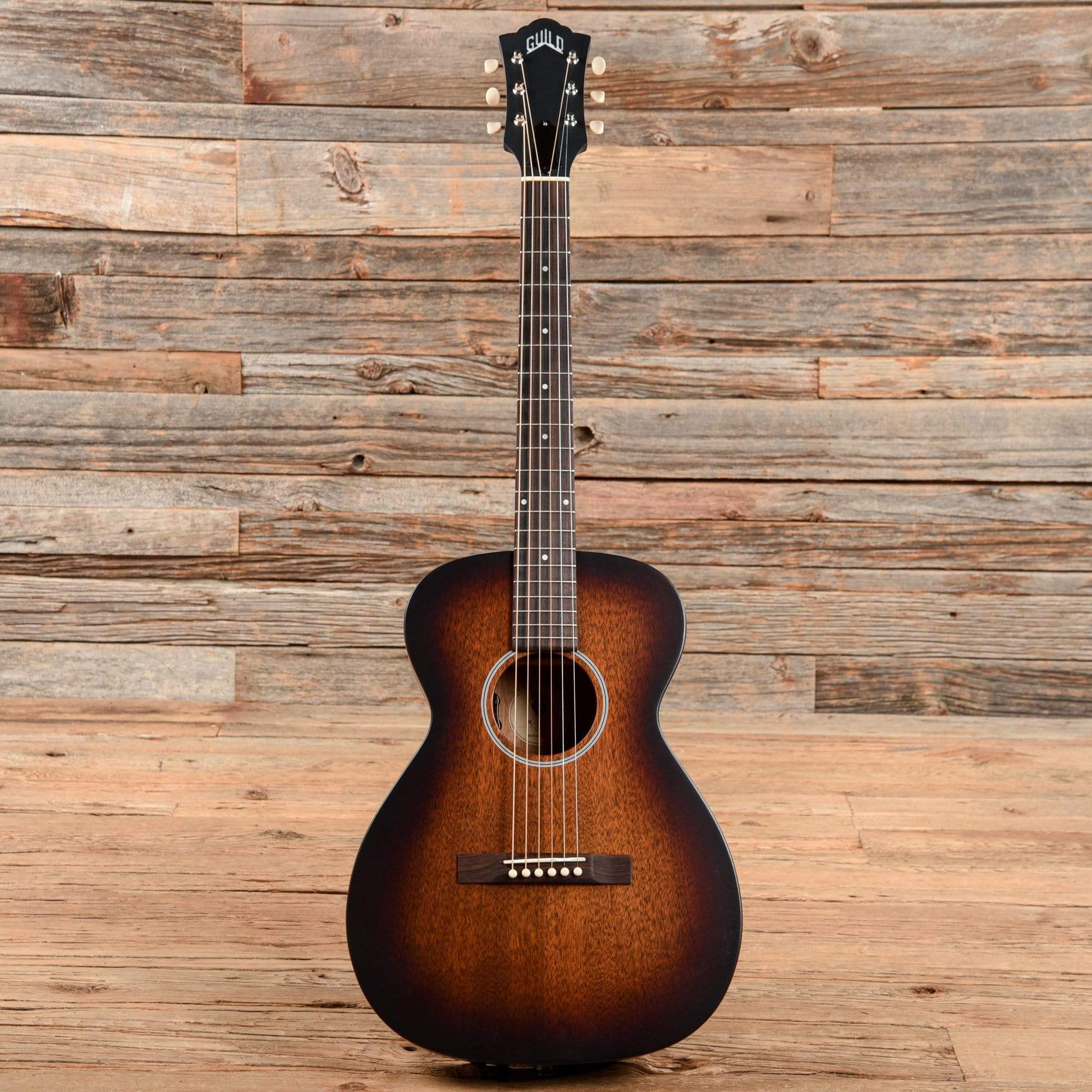 Guild USA M-20e Concert Acoustic Electric Vintage Burst w/LR Baggs Pickup Acoustic Guitars / Built-in Electronics