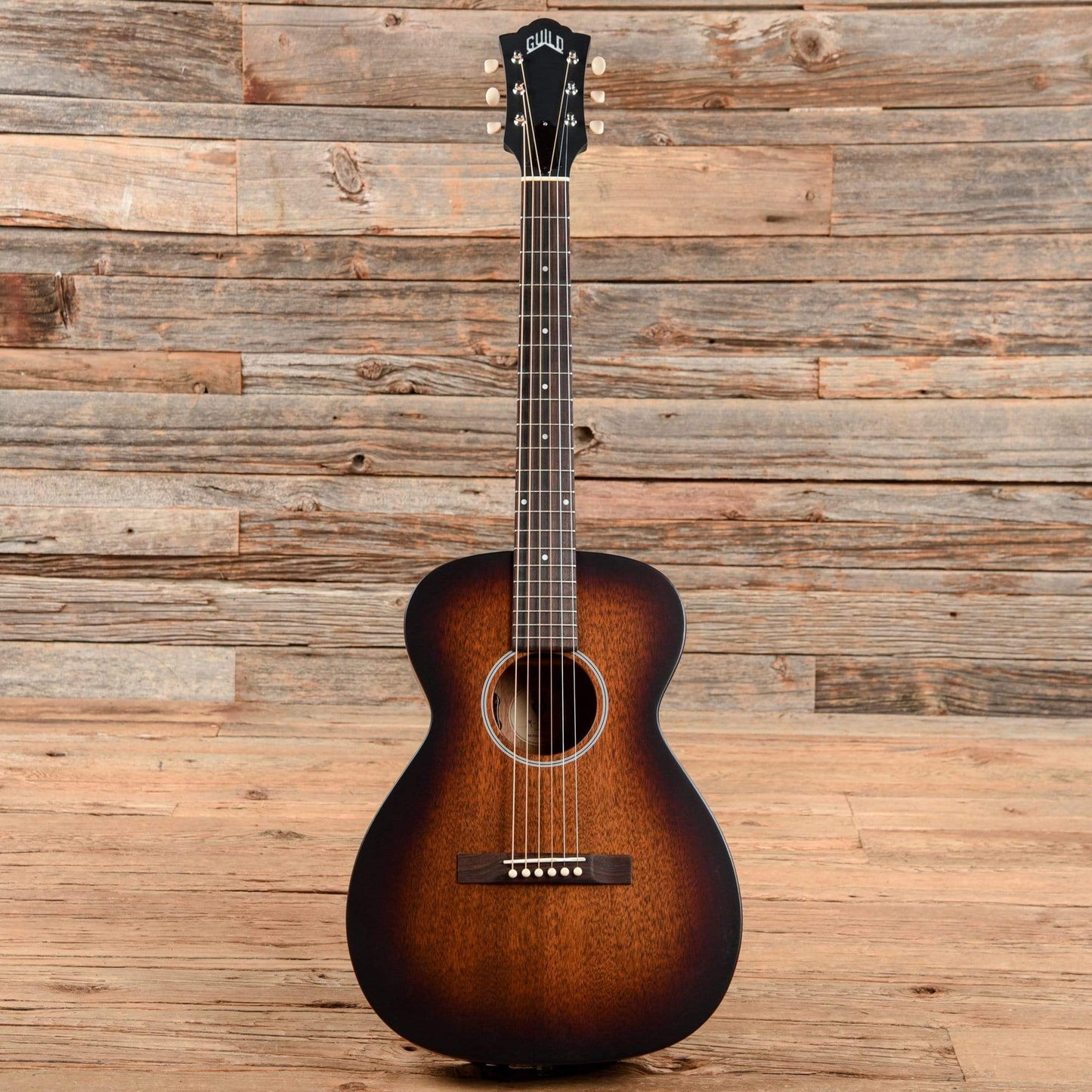 Guild USA M-20e Concert Acoustic Electric Vintage Burst w/LR Baggs Pickup Acoustic Guitars / Built-in Electronics