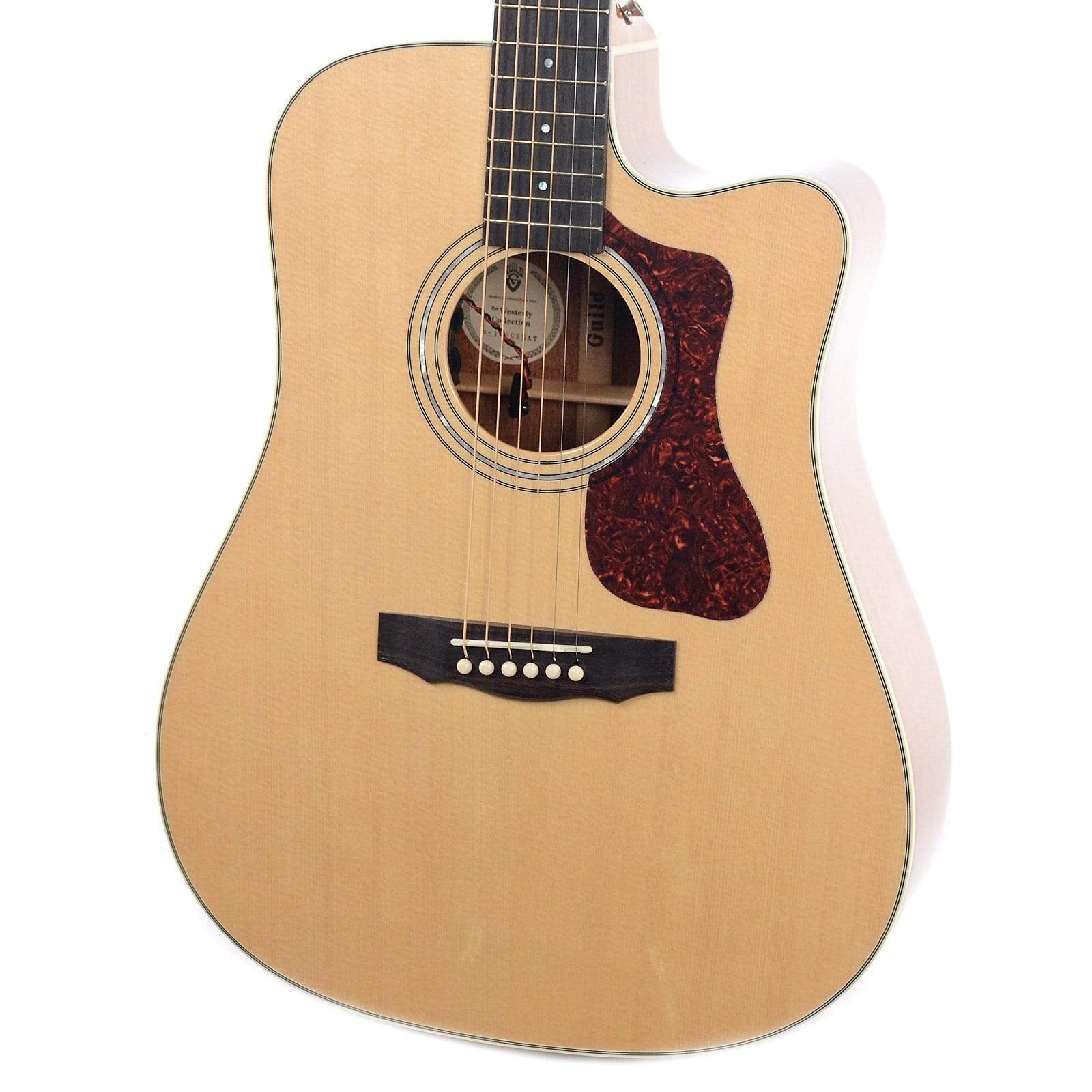 Guild Westerly D-140CE Dreadnought Sitka & Mahogany Natural w/Electronics Acoustic Guitars / Built-in Electronics