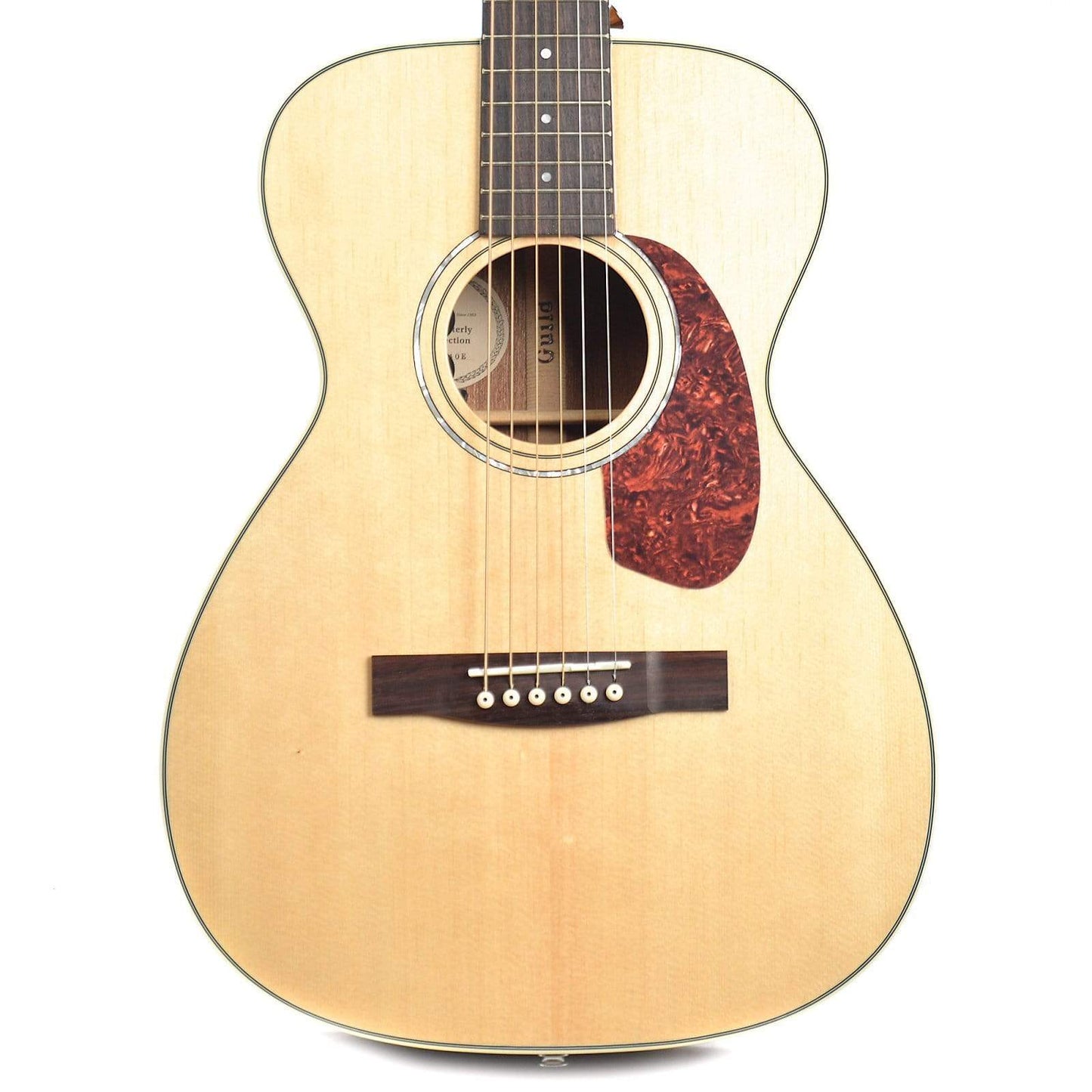 Guild Westerly M-140E Orchestra Mahogany Natural Acoustic Guitars / Built-in Electronics