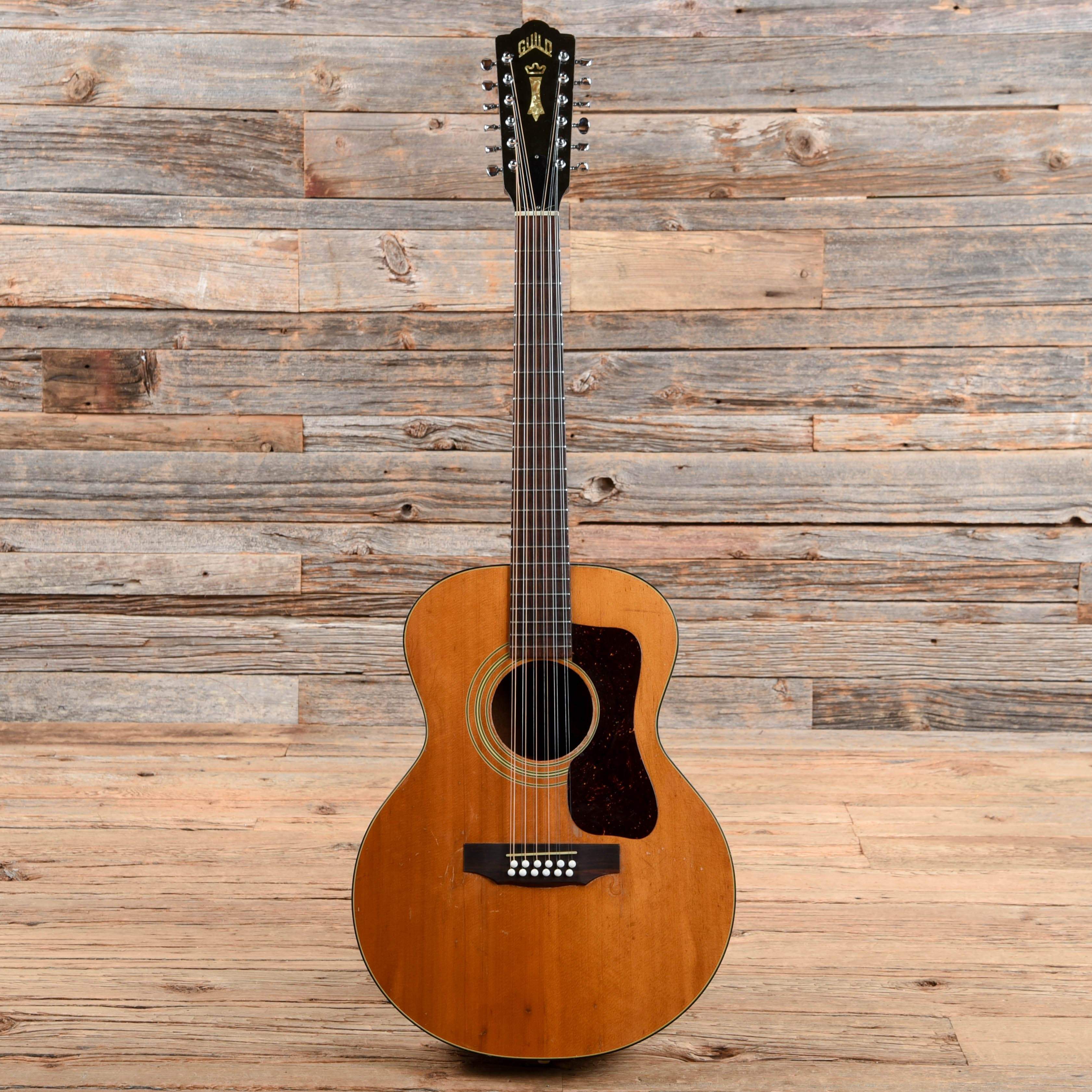 Guild F-112 Natural 1975 Acoustic Guitars / Concert
