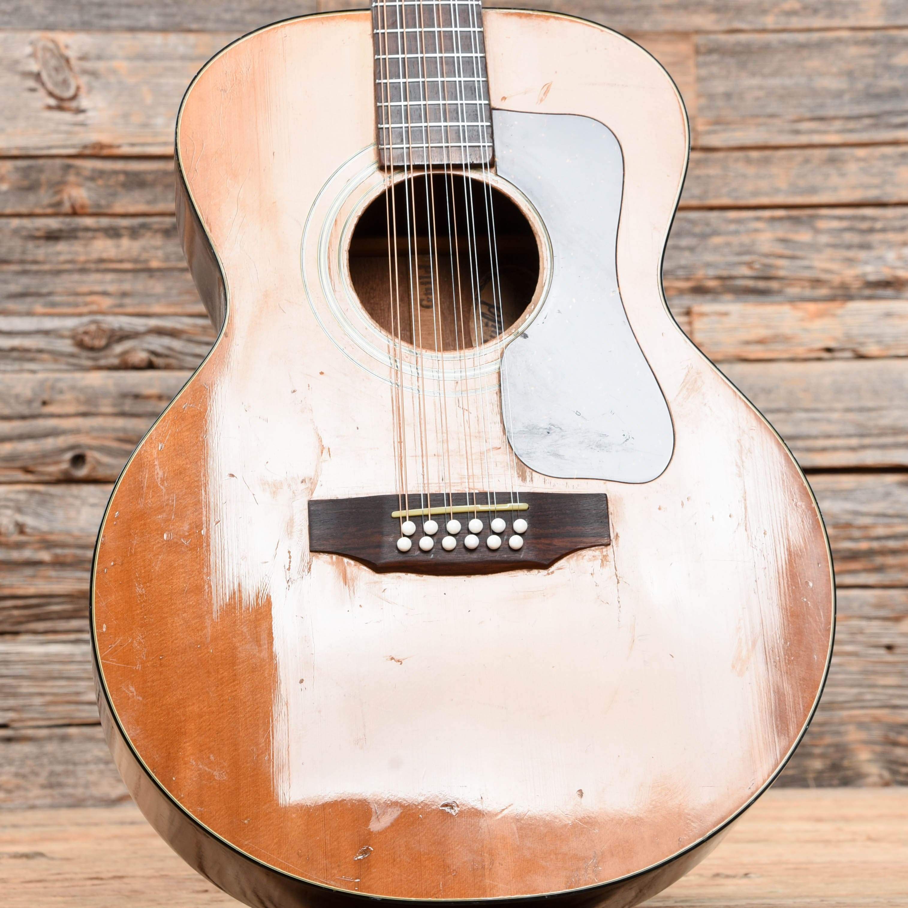 Guild F-112 Natural 1975 Acoustic Guitars / Concert