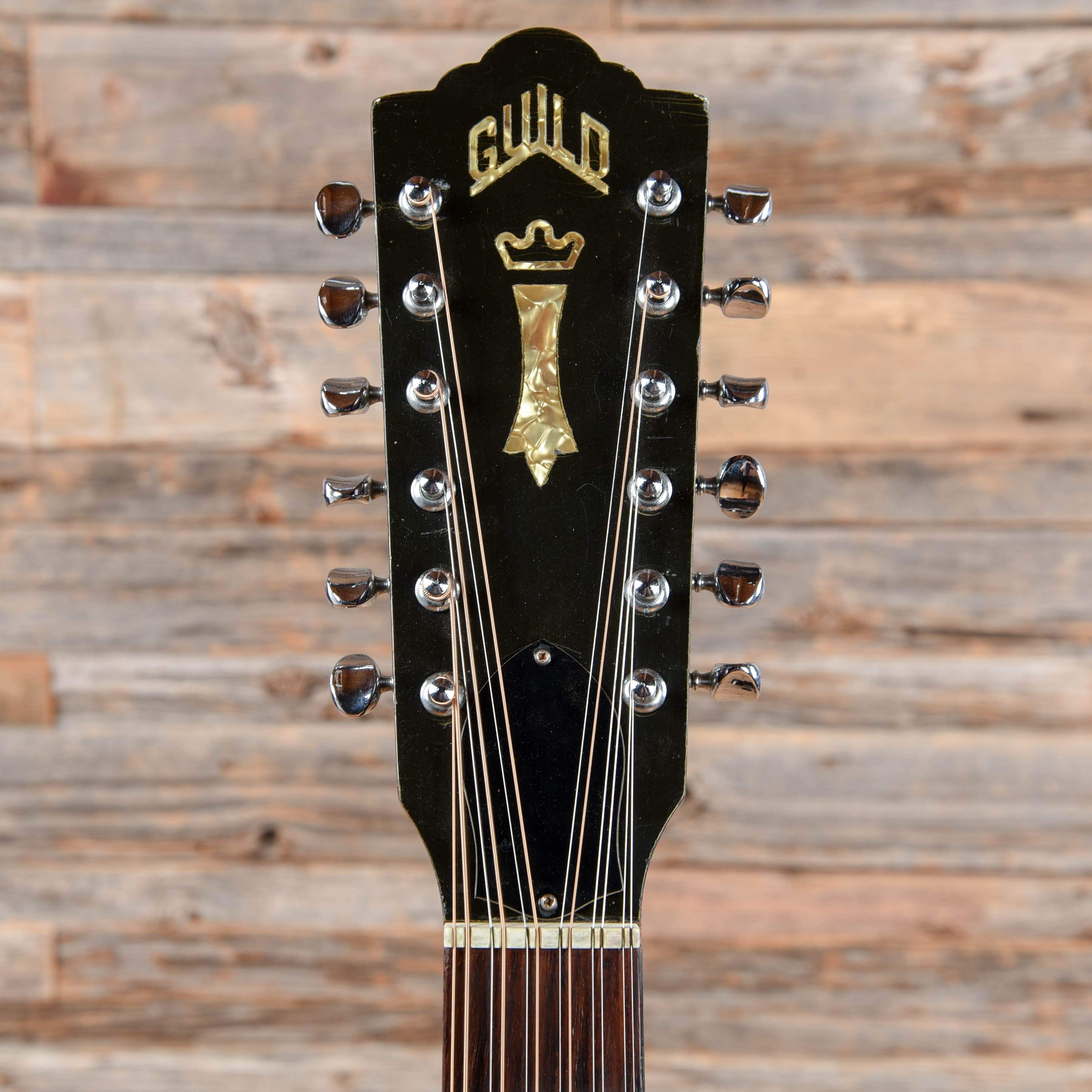 Guild F-112 Natural 1975 Acoustic Guitars / Concert