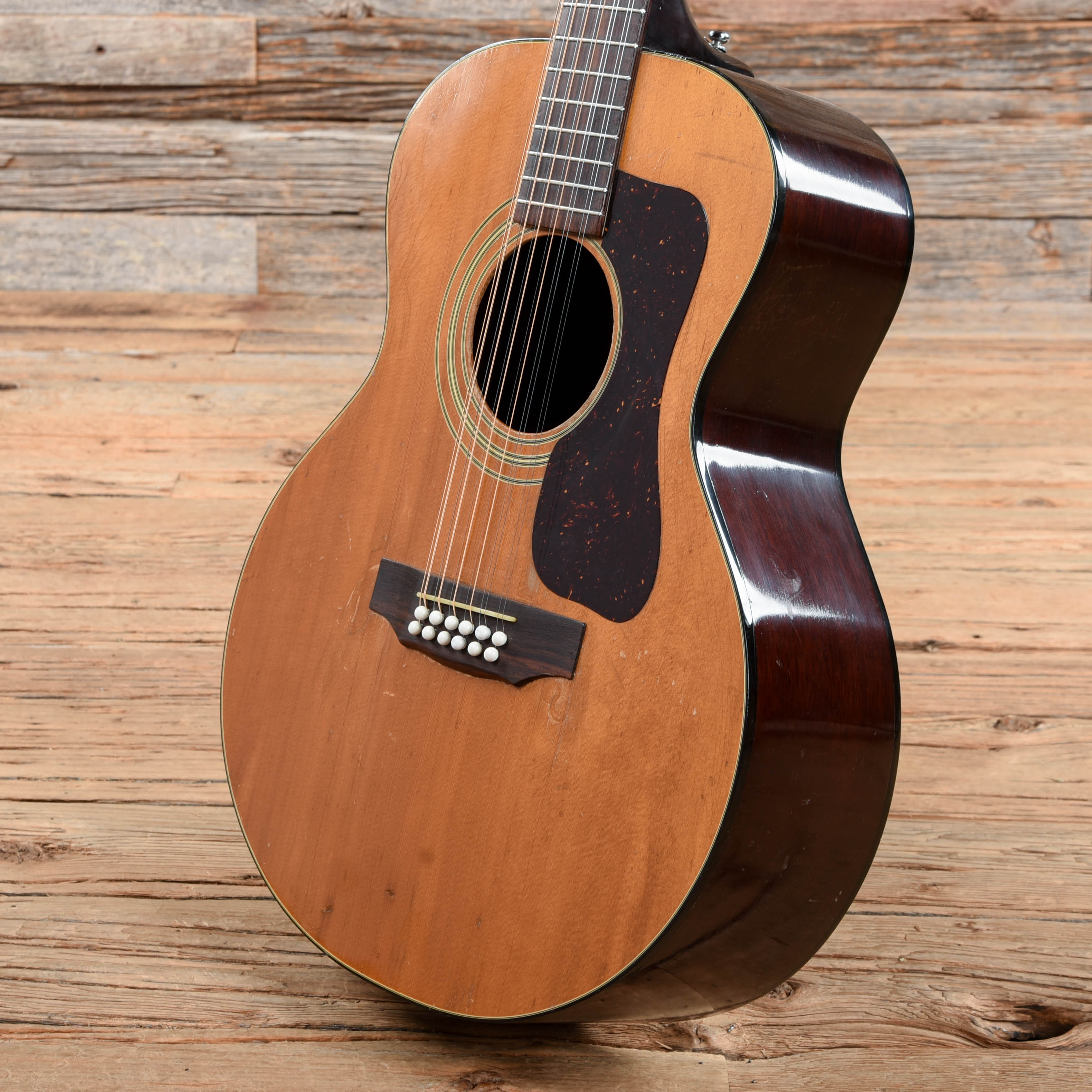 Guild F-112 Natural 1975 Acoustic Guitars / Concert