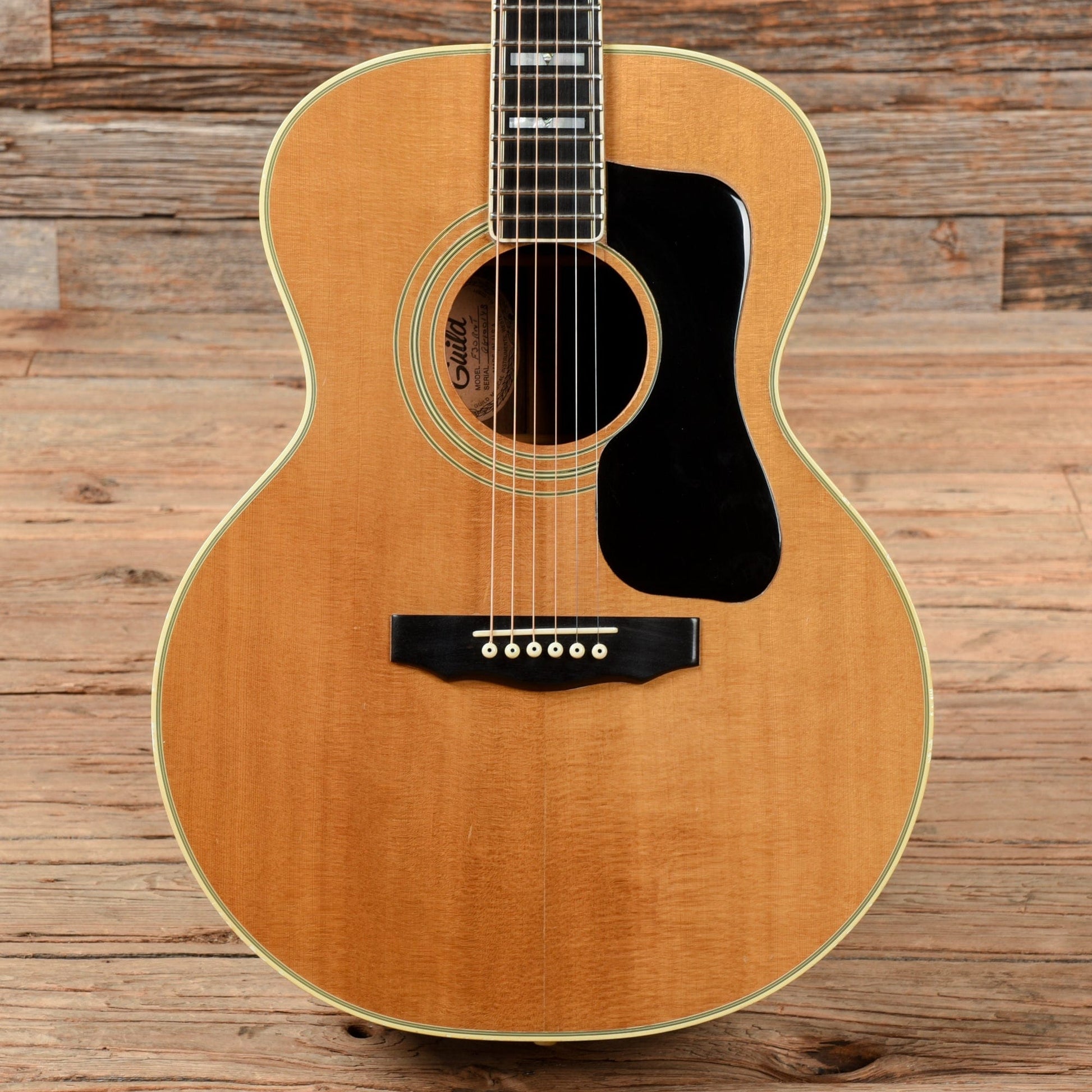 Guild F30RNT Natural 1981 Acoustic Guitars / Concert