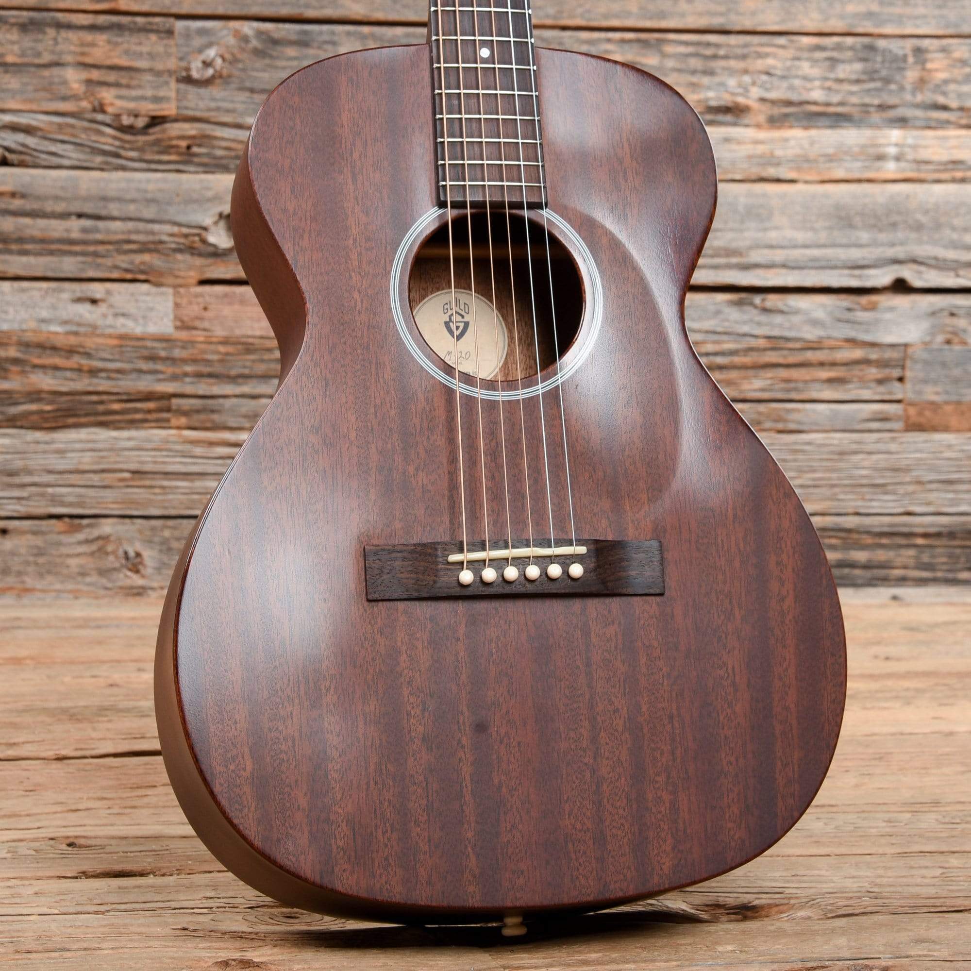 Guild M-20 Natural Acoustic Guitars / Concert