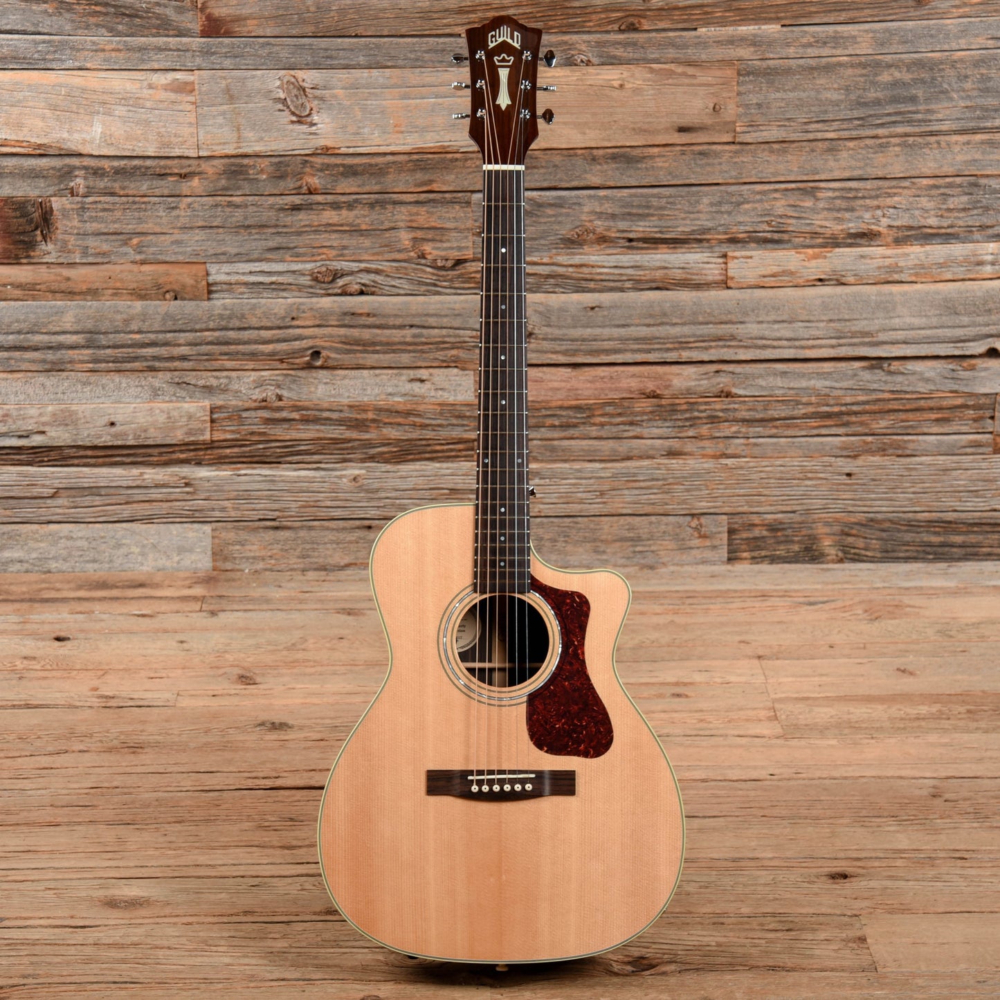 Guild Westerly Collection OM-150CE Natural Acoustic Guitars / Concert