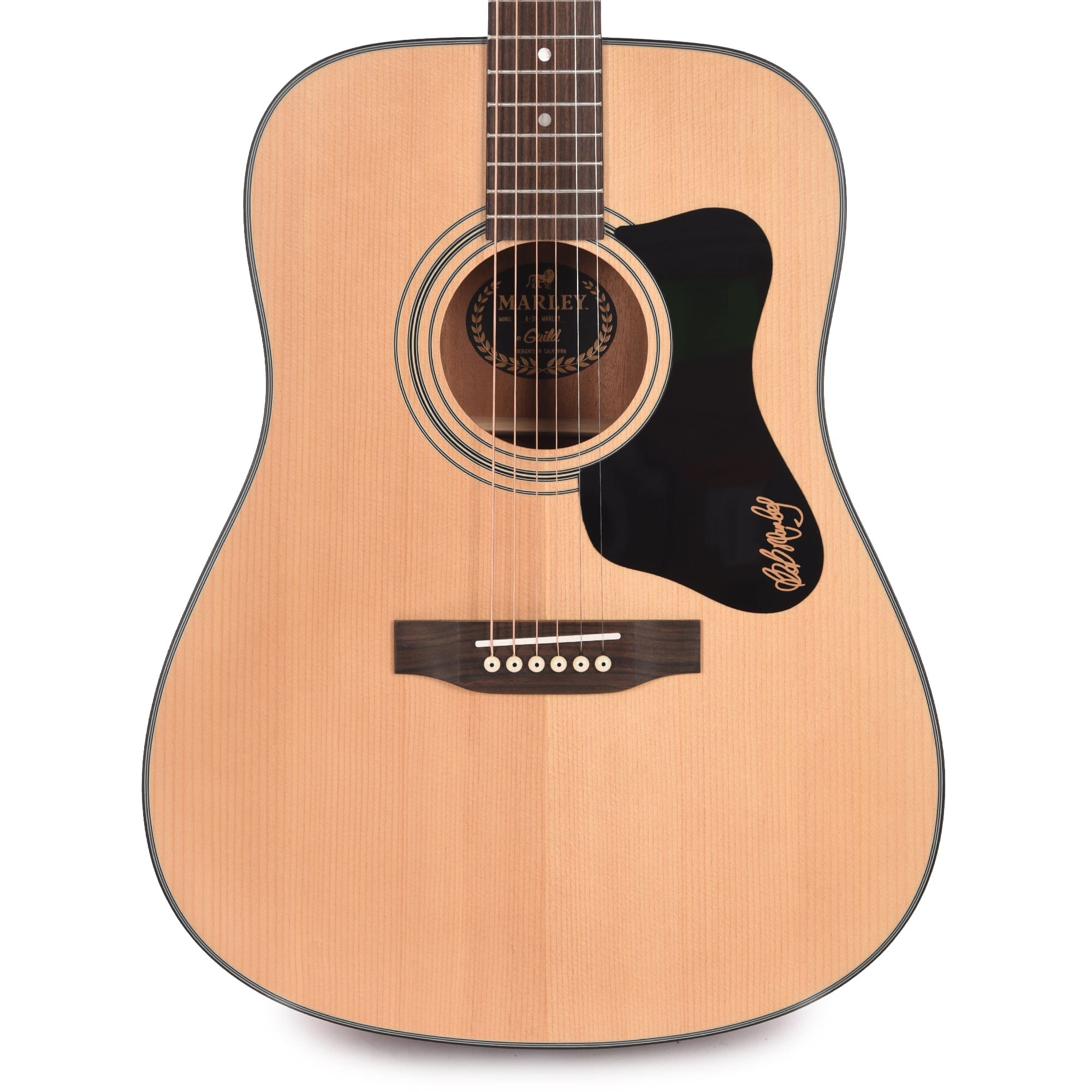 Guild A-20 Bob Marley Natural Satin Acoustic Guitars / Dreadnought