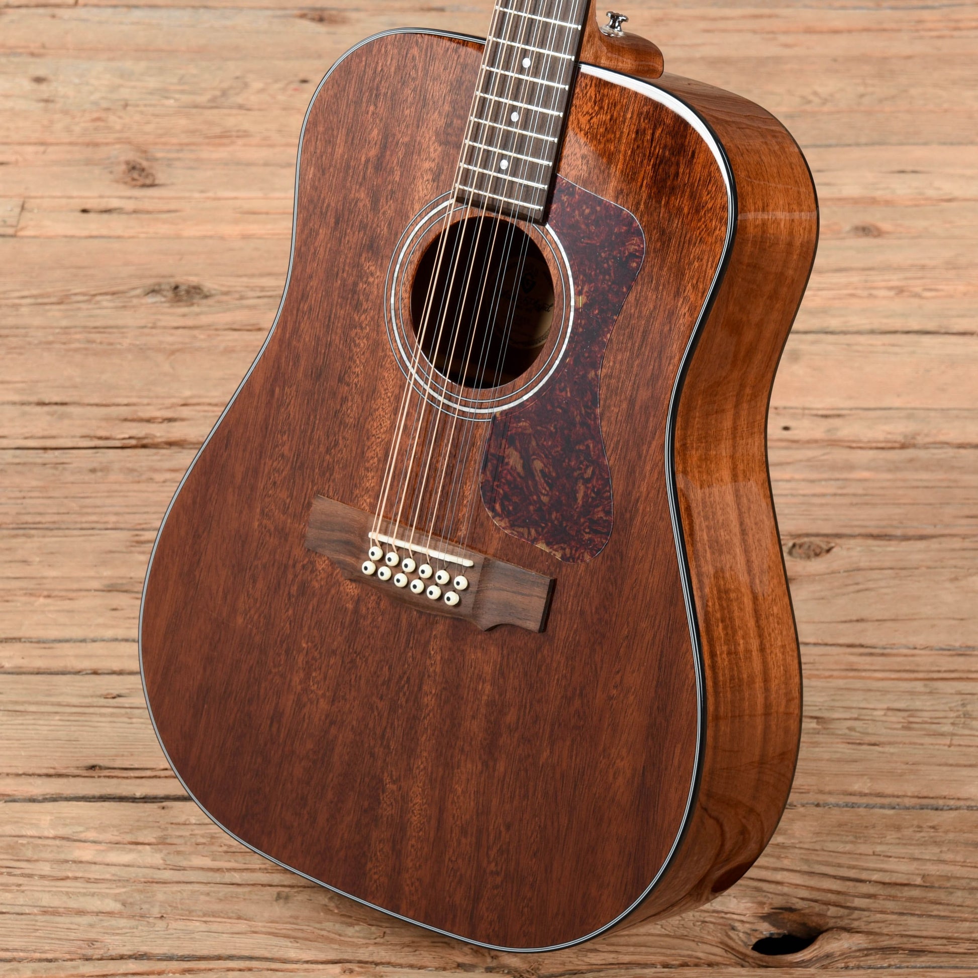 Guild D-1212 Natural Acoustic Guitars / Dreadnought
