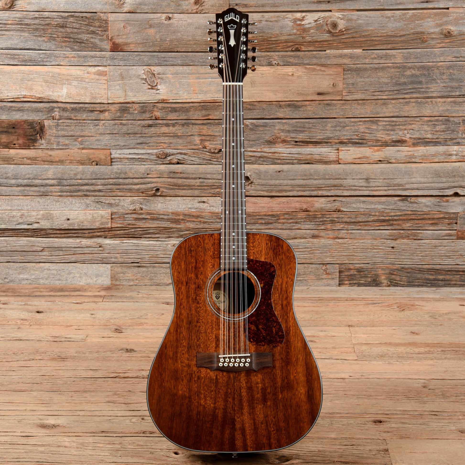 Guild D-1212 Natural Acoustic Guitars / Dreadnought