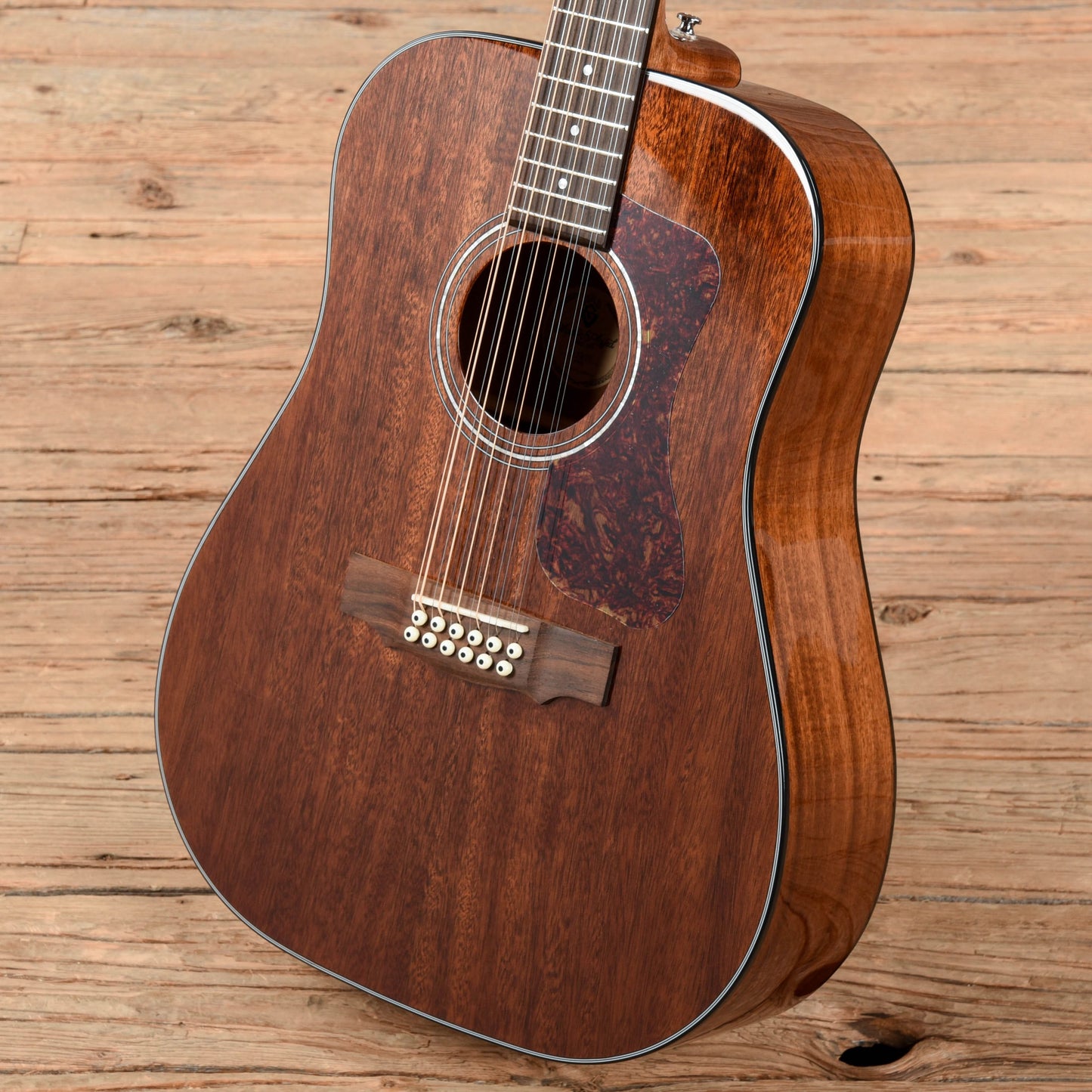 Guild D-1212 Natural Acoustic Guitars / Dreadnought