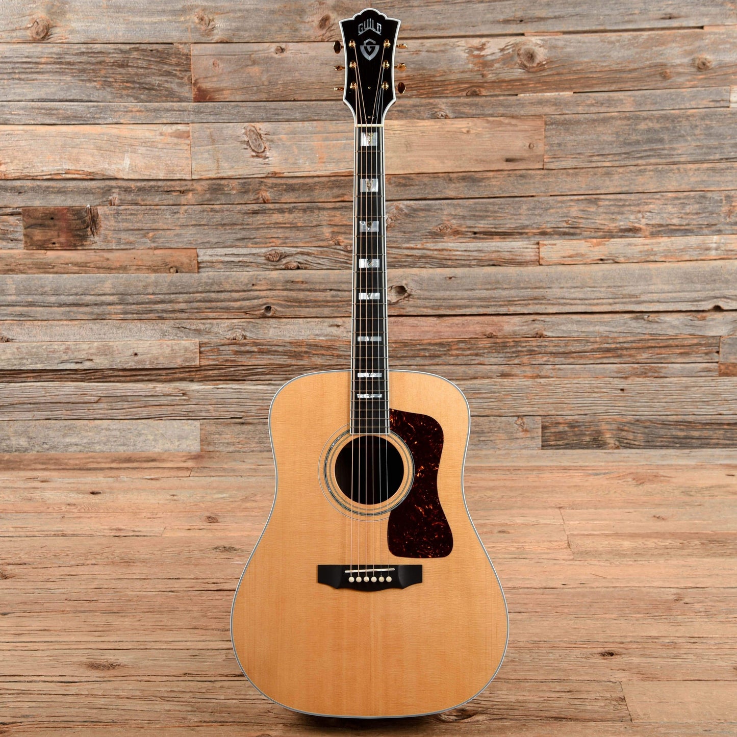 Guild D-55 Natural 2019 Acoustic Guitars / Dreadnought